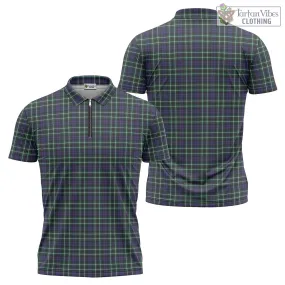 Allardice Tartan Zipper Polo Shirt