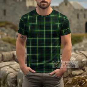 Arthur Modern Tartan Cotton T-Shirt