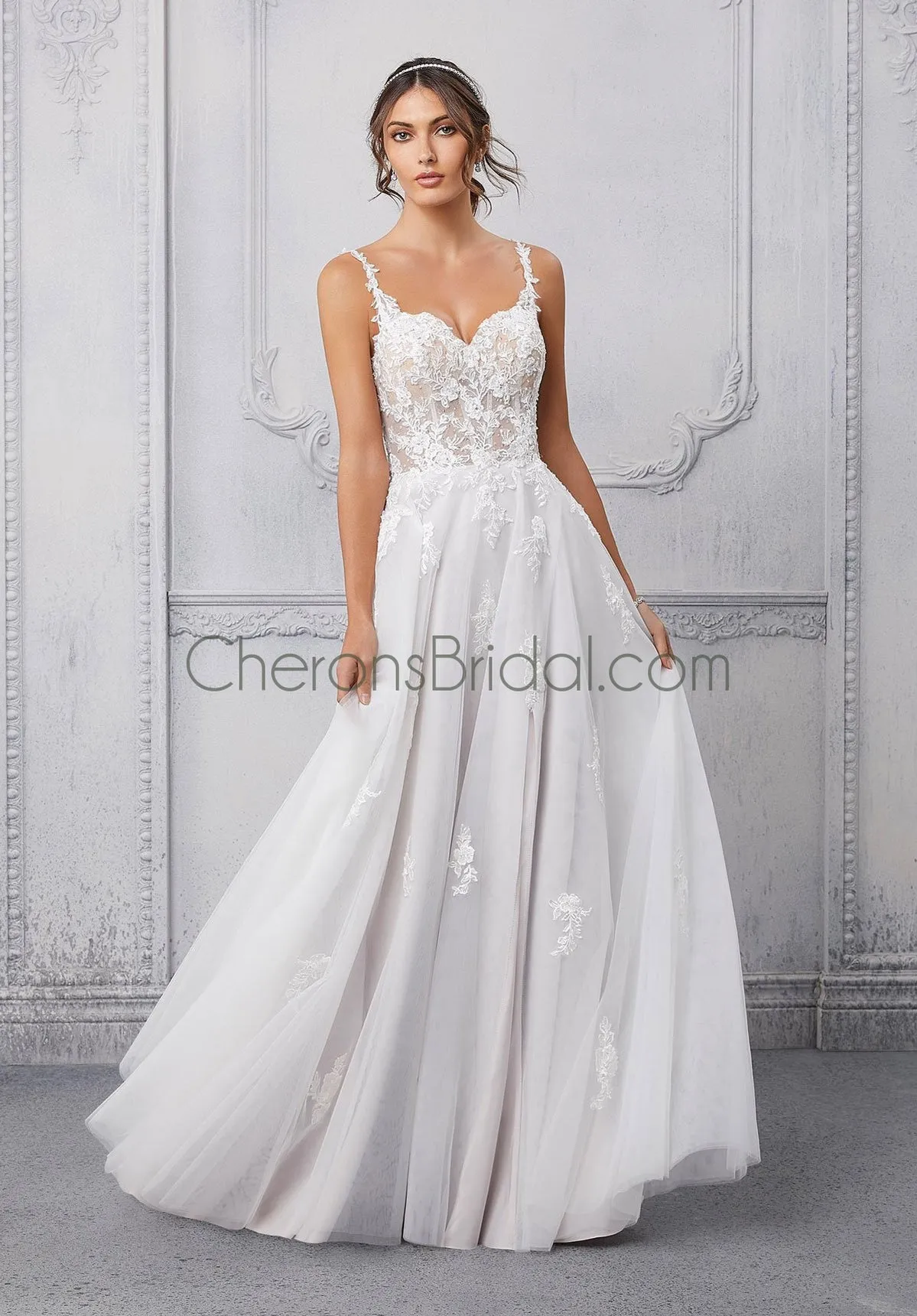 Blu - 5915 - Cipriana - Cheron's Bridal, Wedding Gown