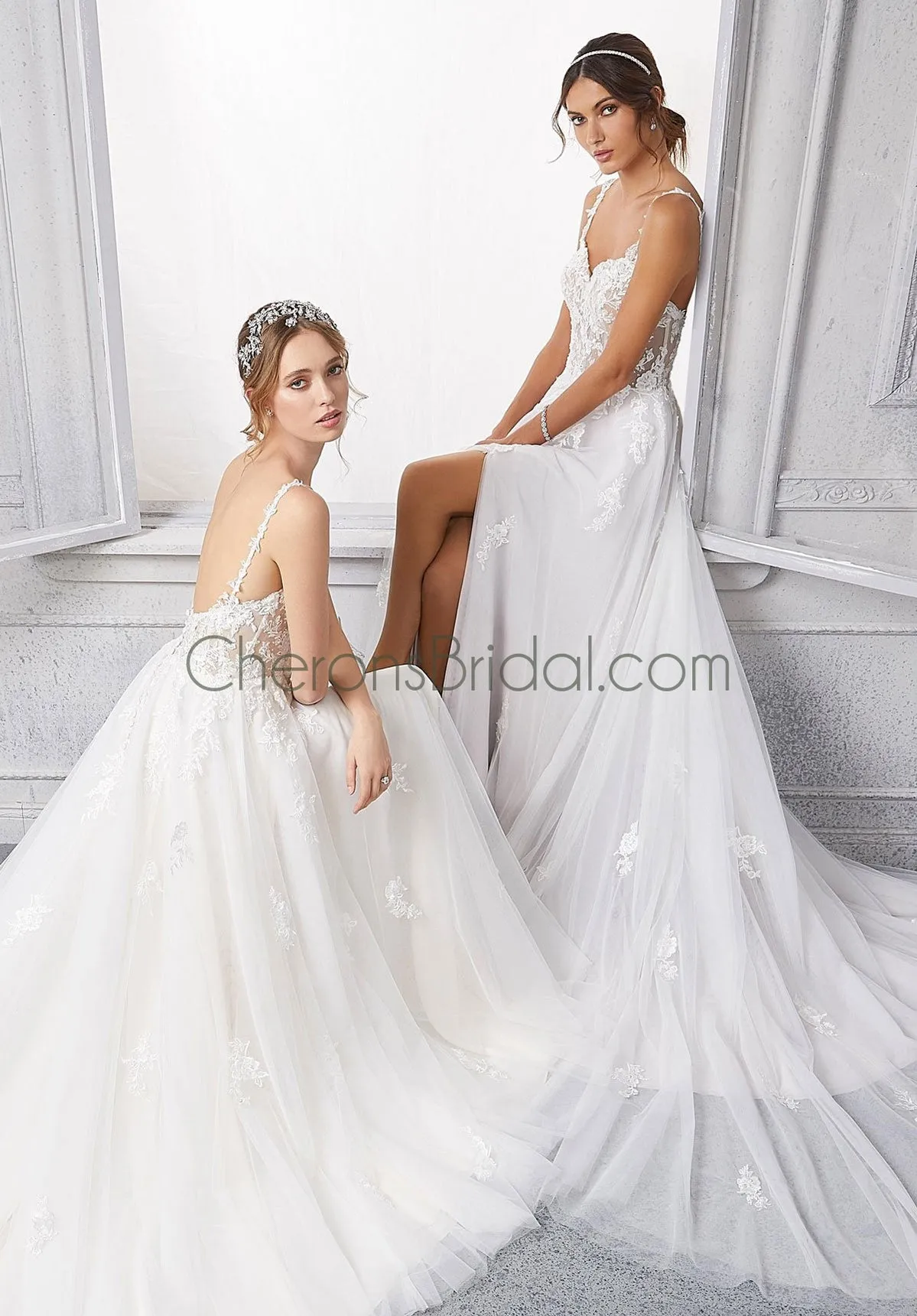 Blu - 5915 - Cipriana - Cheron's Bridal, Wedding Gown