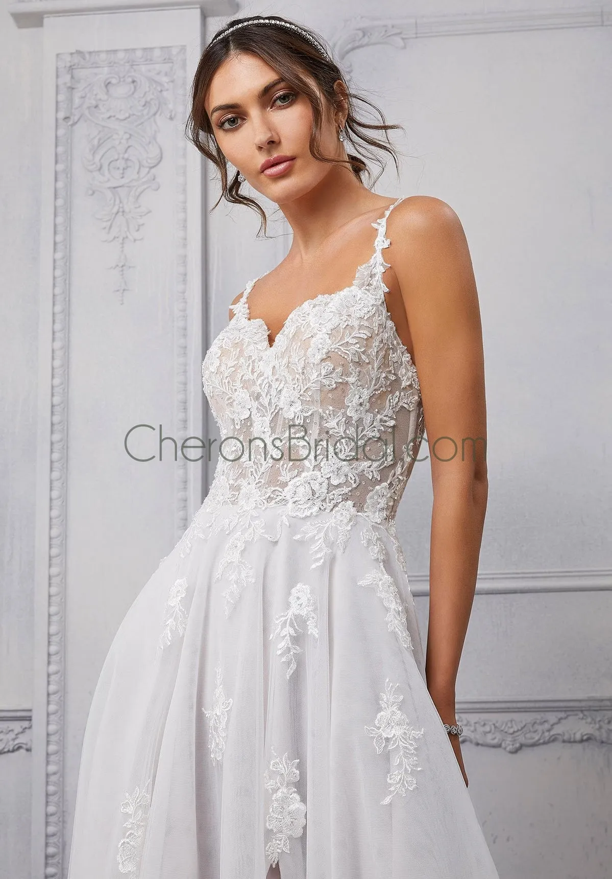 Blu - 5915 - Cipriana - Cheron's Bridal, Wedding Gown