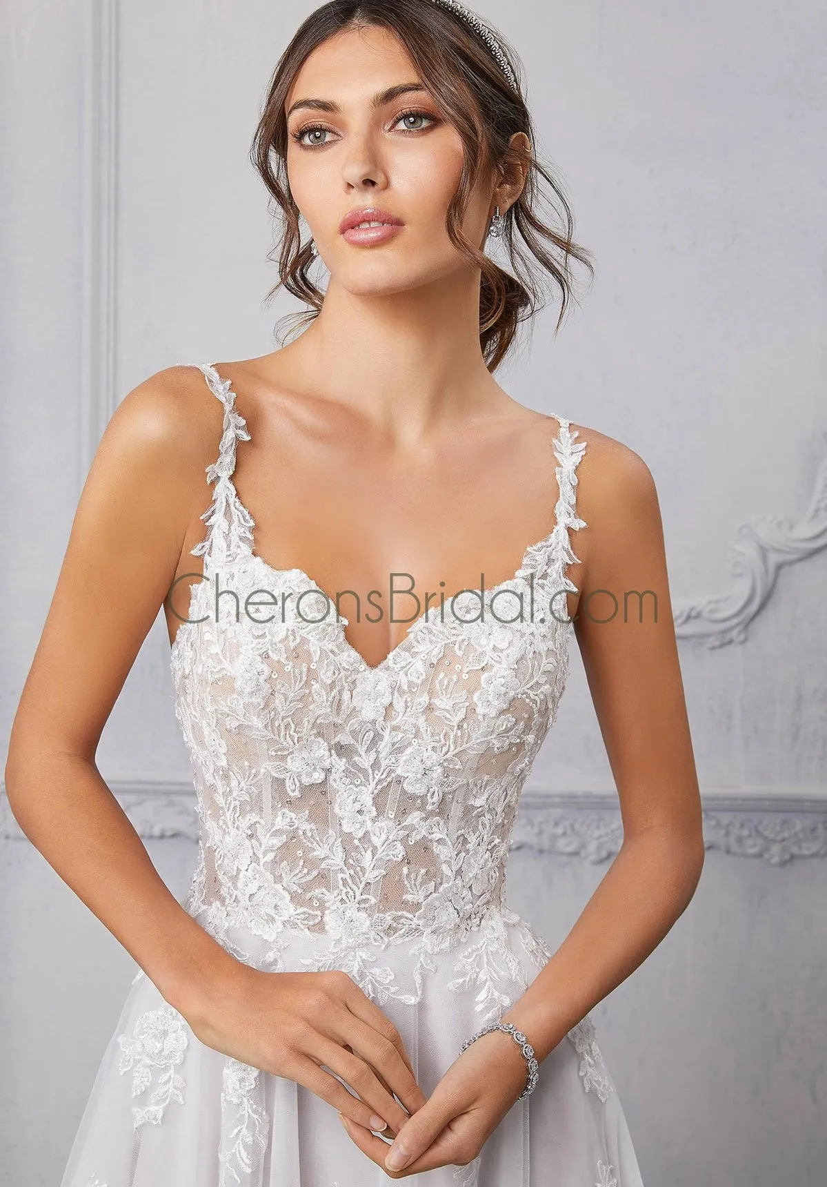 Blu - 5915 - Cipriana - Cheron's Bridal, Wedding Gown