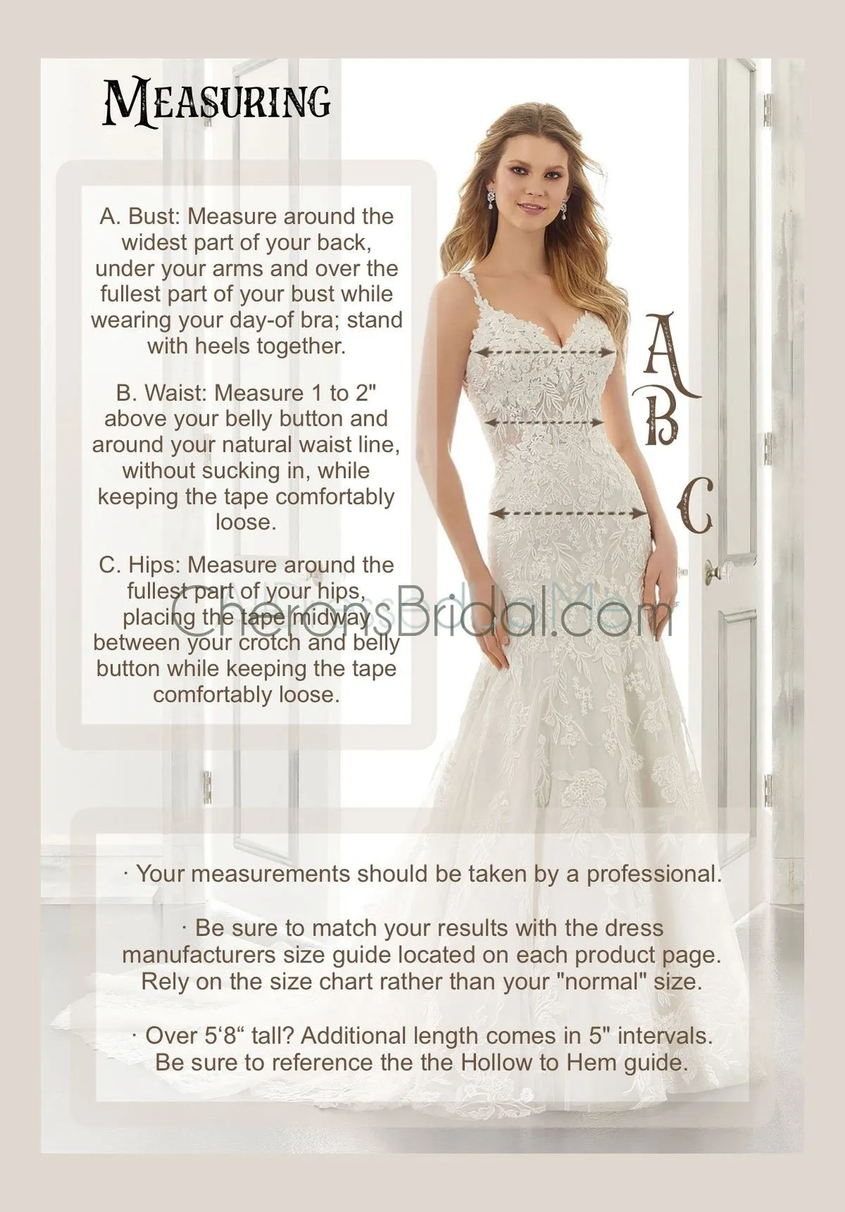 Blu - 5915 - Cipriana - Cheron's Bridal, Wedding Gown