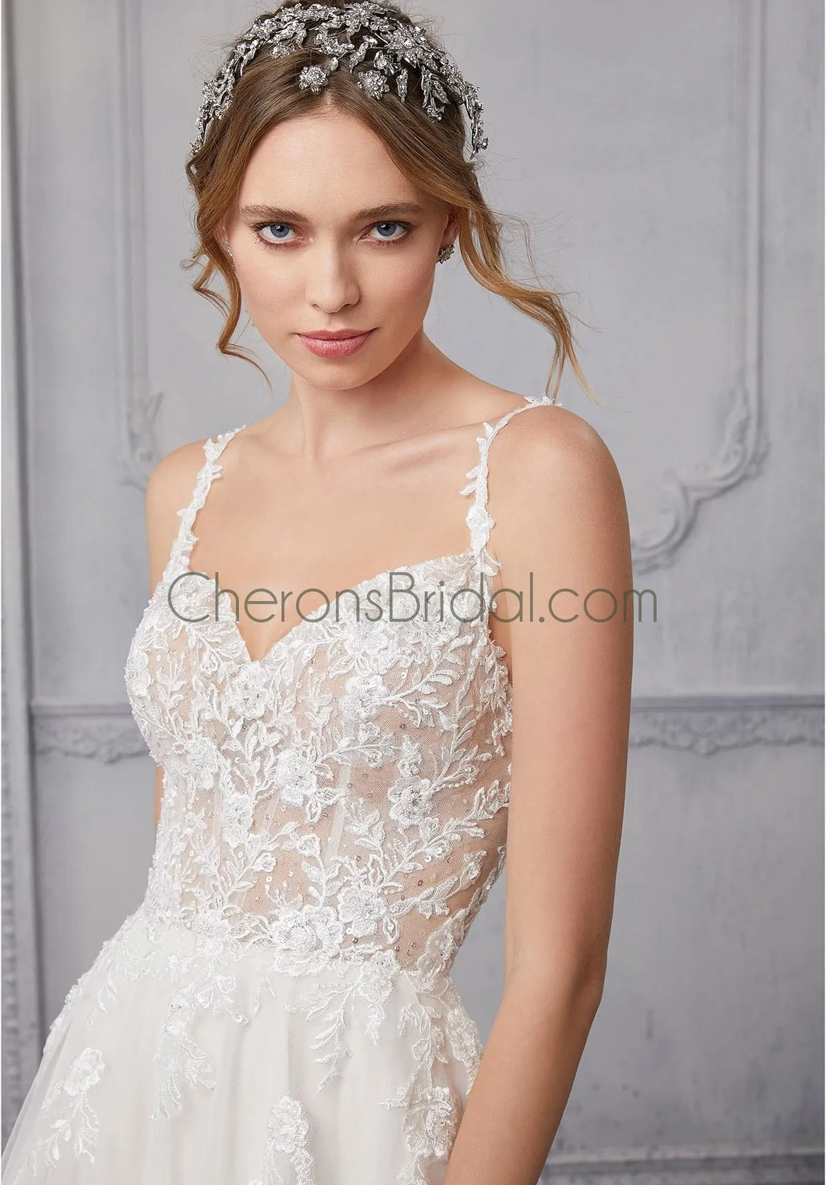 Blu - 5915 - Cipriana - Cheron's Bridal, Wedding Gown