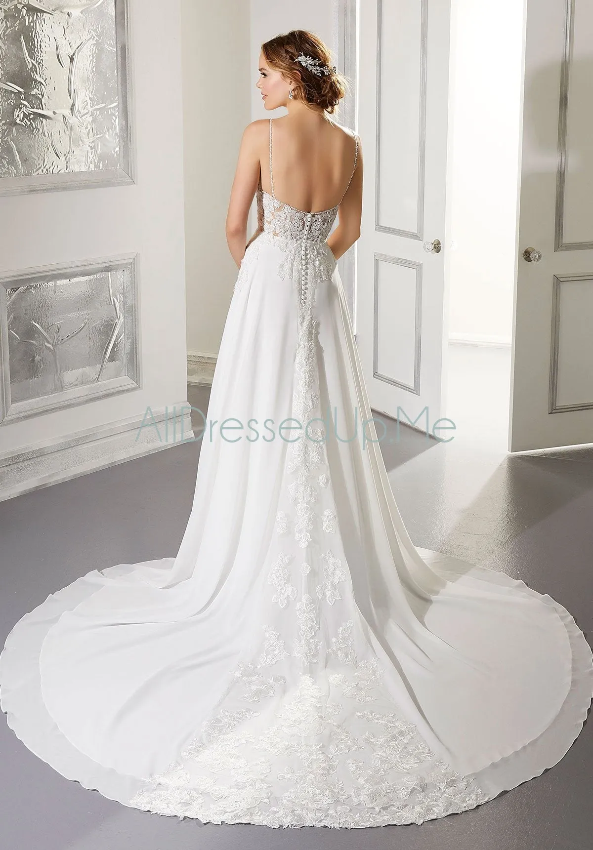 Blu - Ailani - 5873 - Cheron's Bridal, Wedding Gown