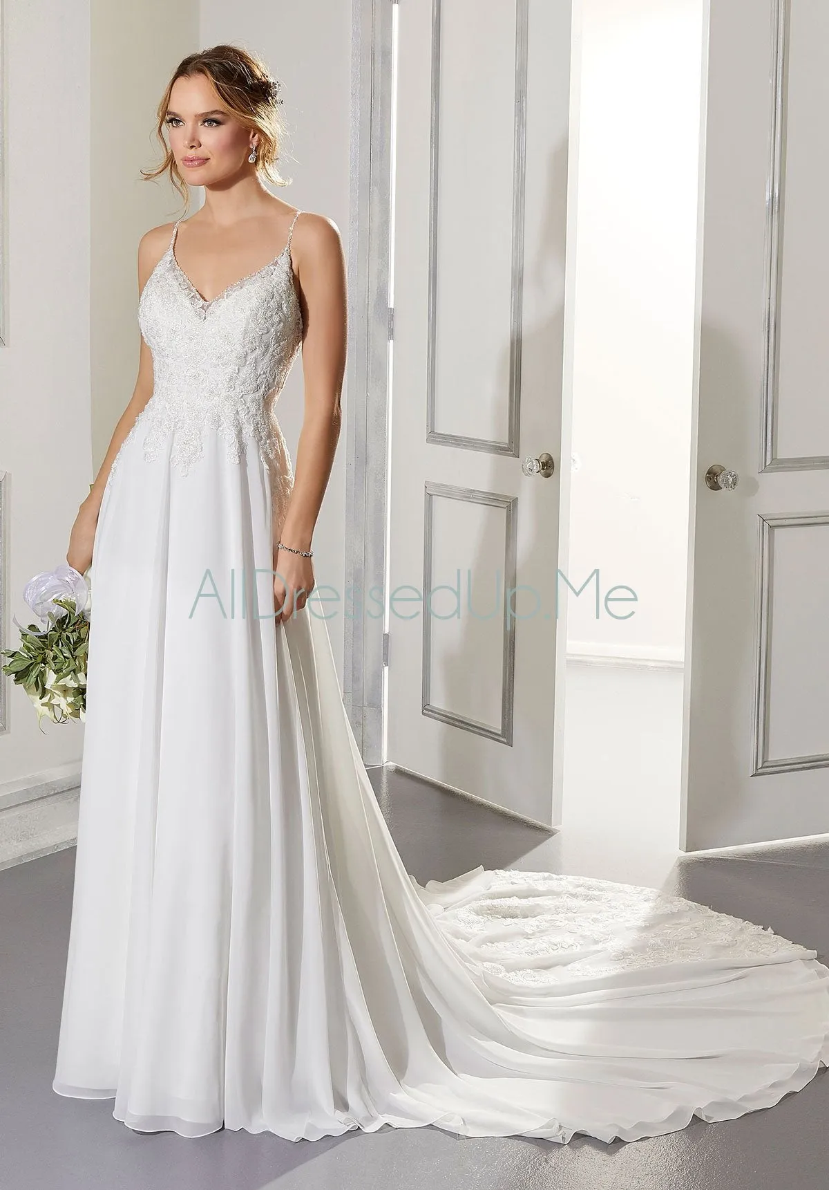 Blu - Ailani - 5873 - Cheron's Bridal, Wedding Gown