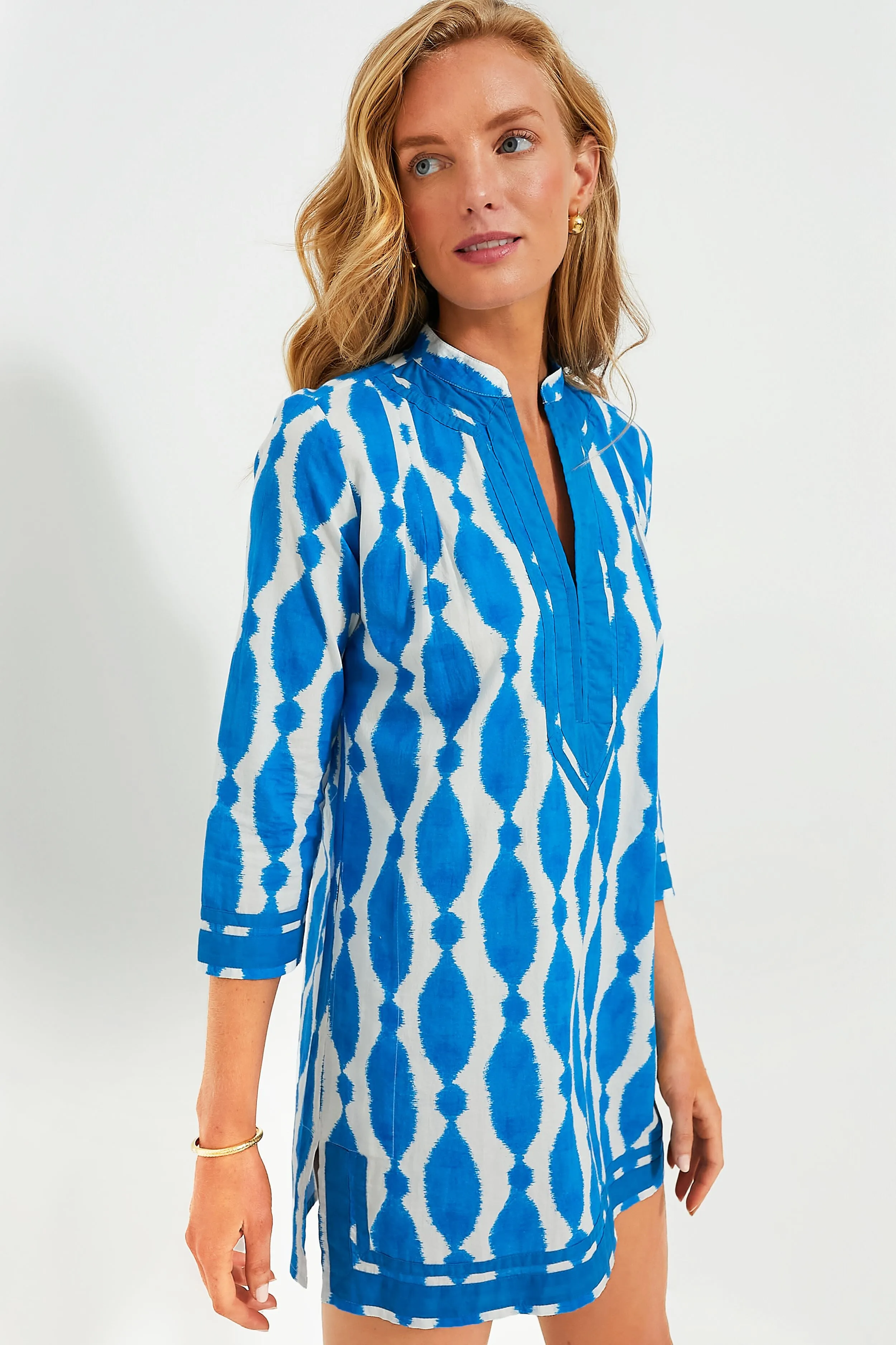 Blue Jalapa Tokyo Short Kurta Dress