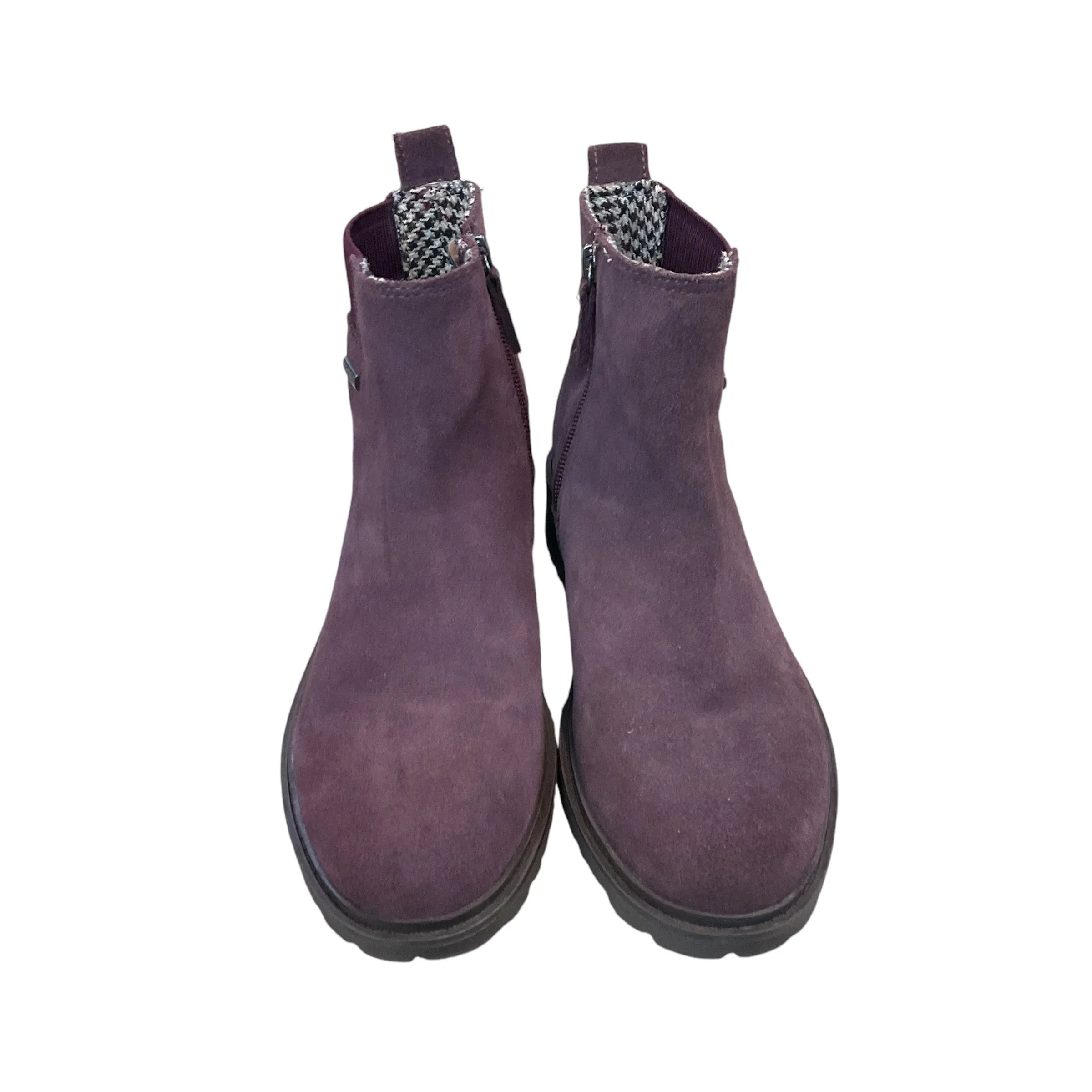 Boots Ankle Flats By Rockport In Purple, Size: 7