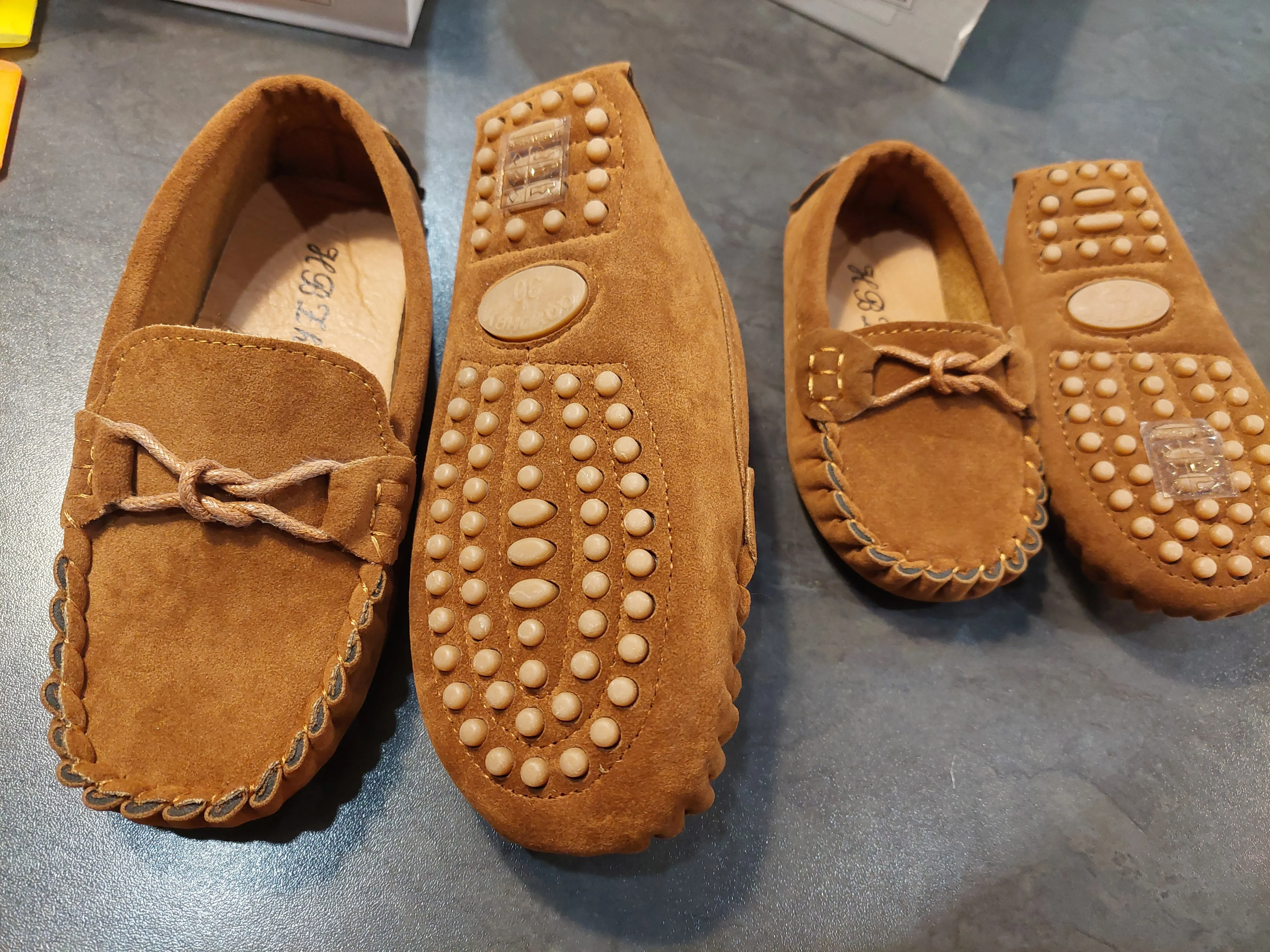 Brown Loafers Measurements outside sole  #300033