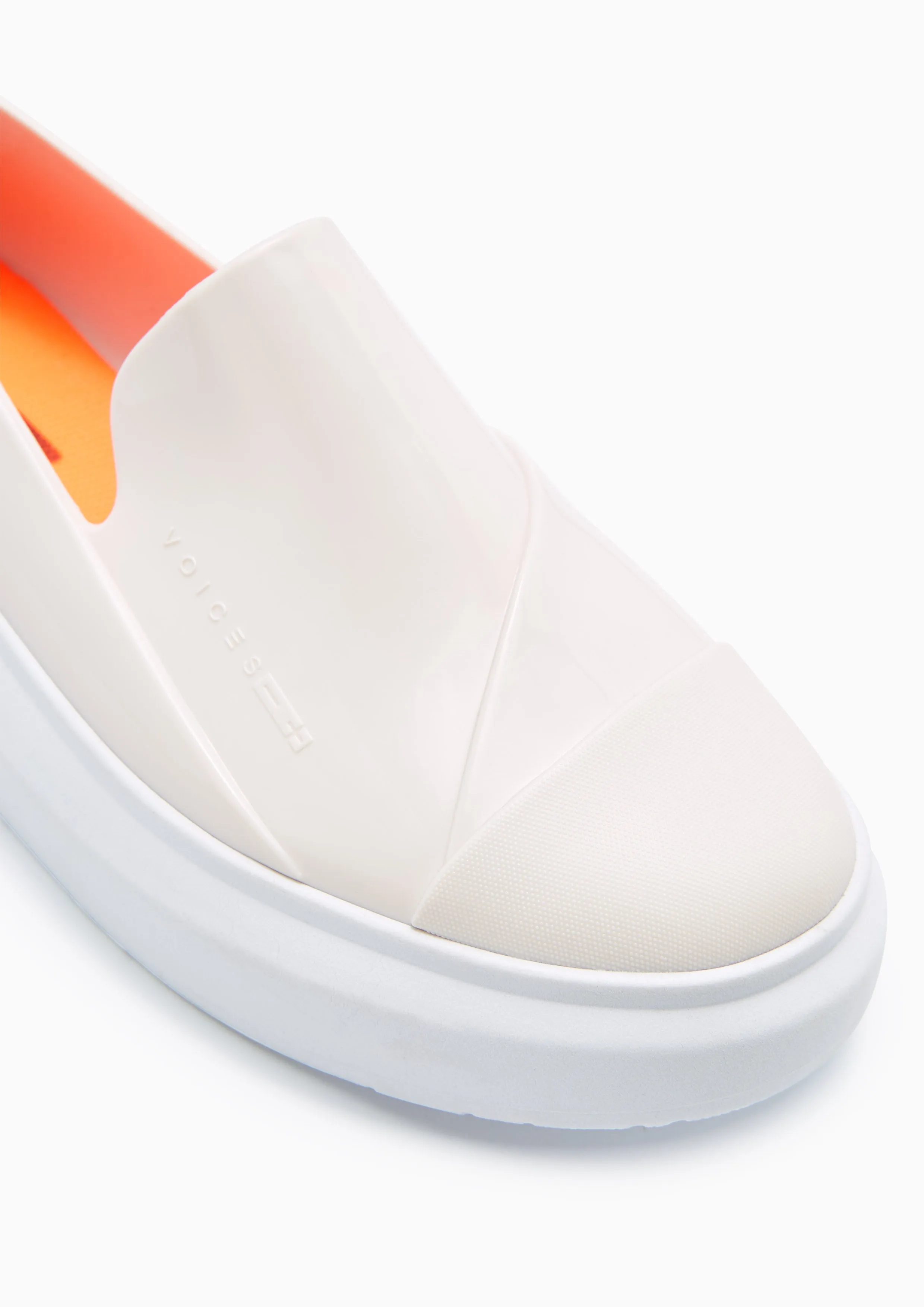 Bubble Gum Platform Loafers - Off-White