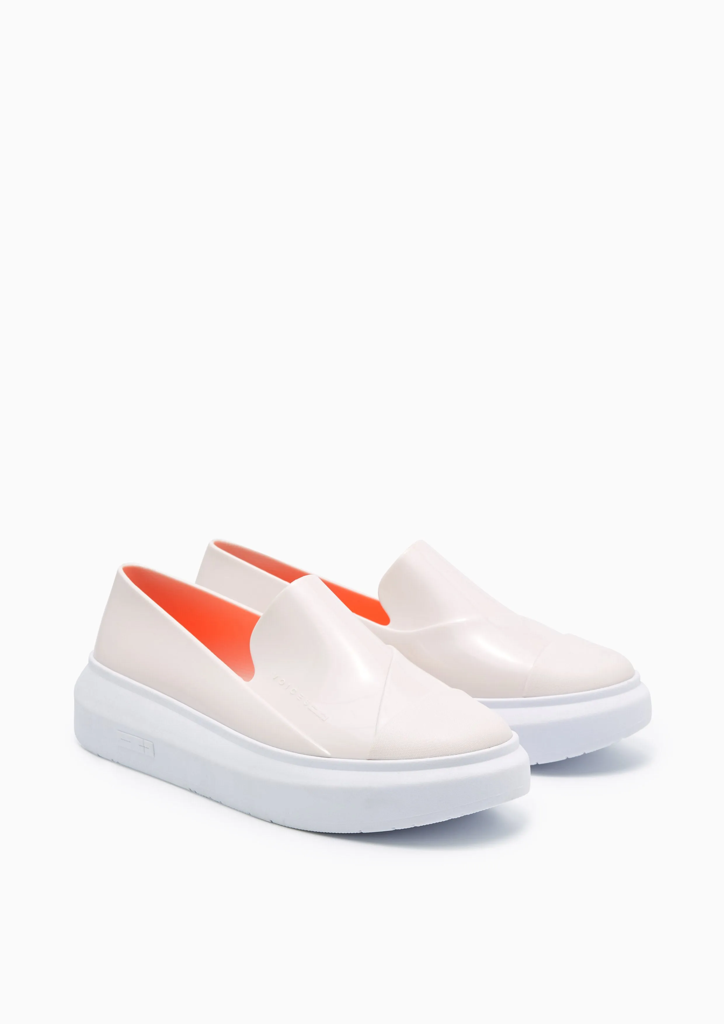 Bubble Gum Platform Loafers - Off-White