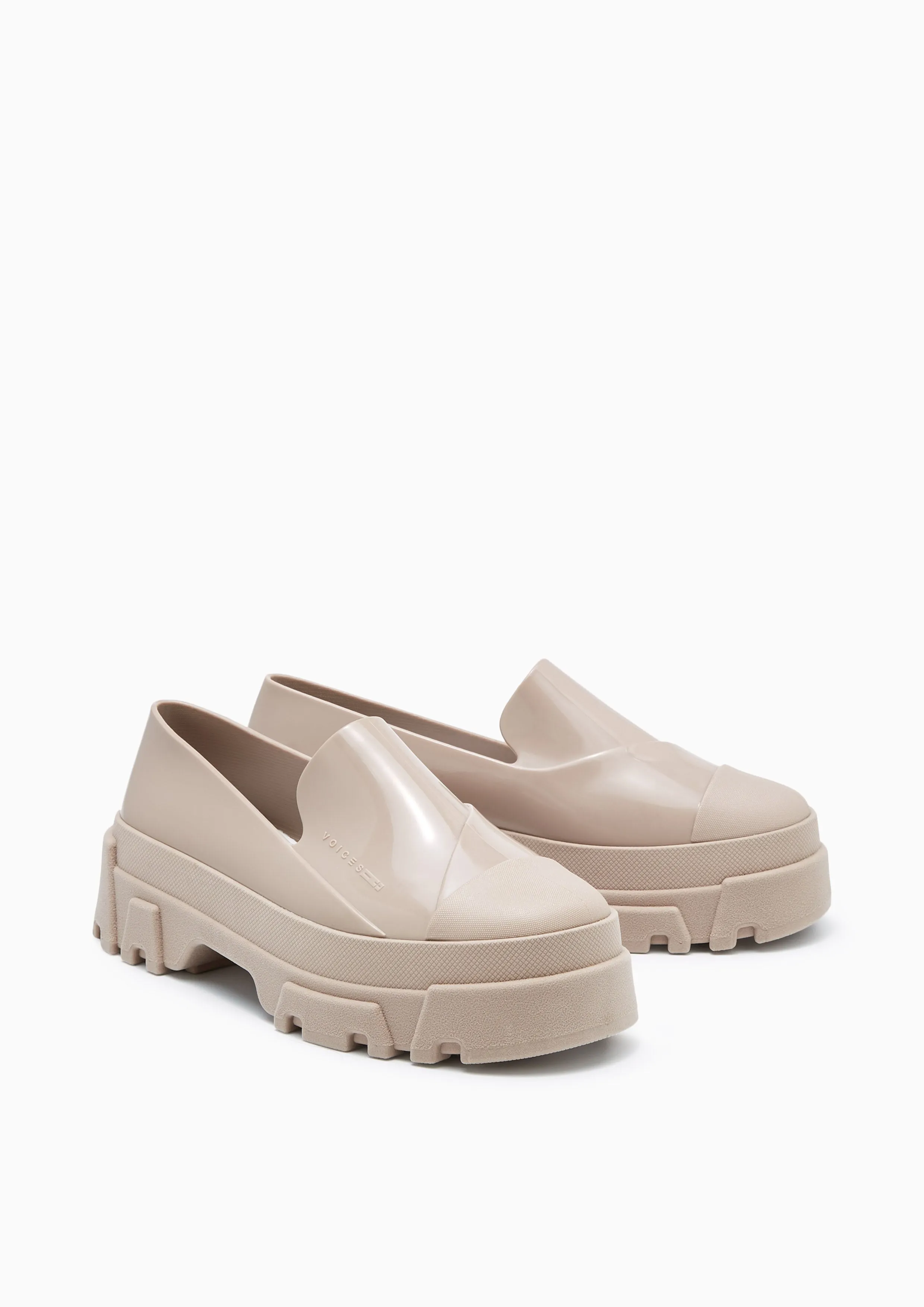 Bush Platform Loafers - Beige