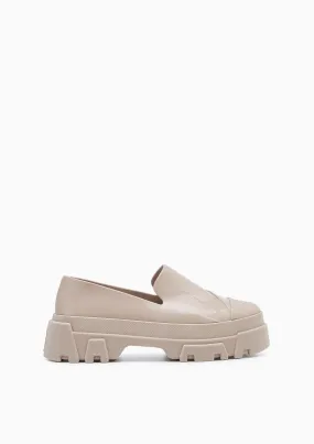 Bush Platform Loafers - Beige