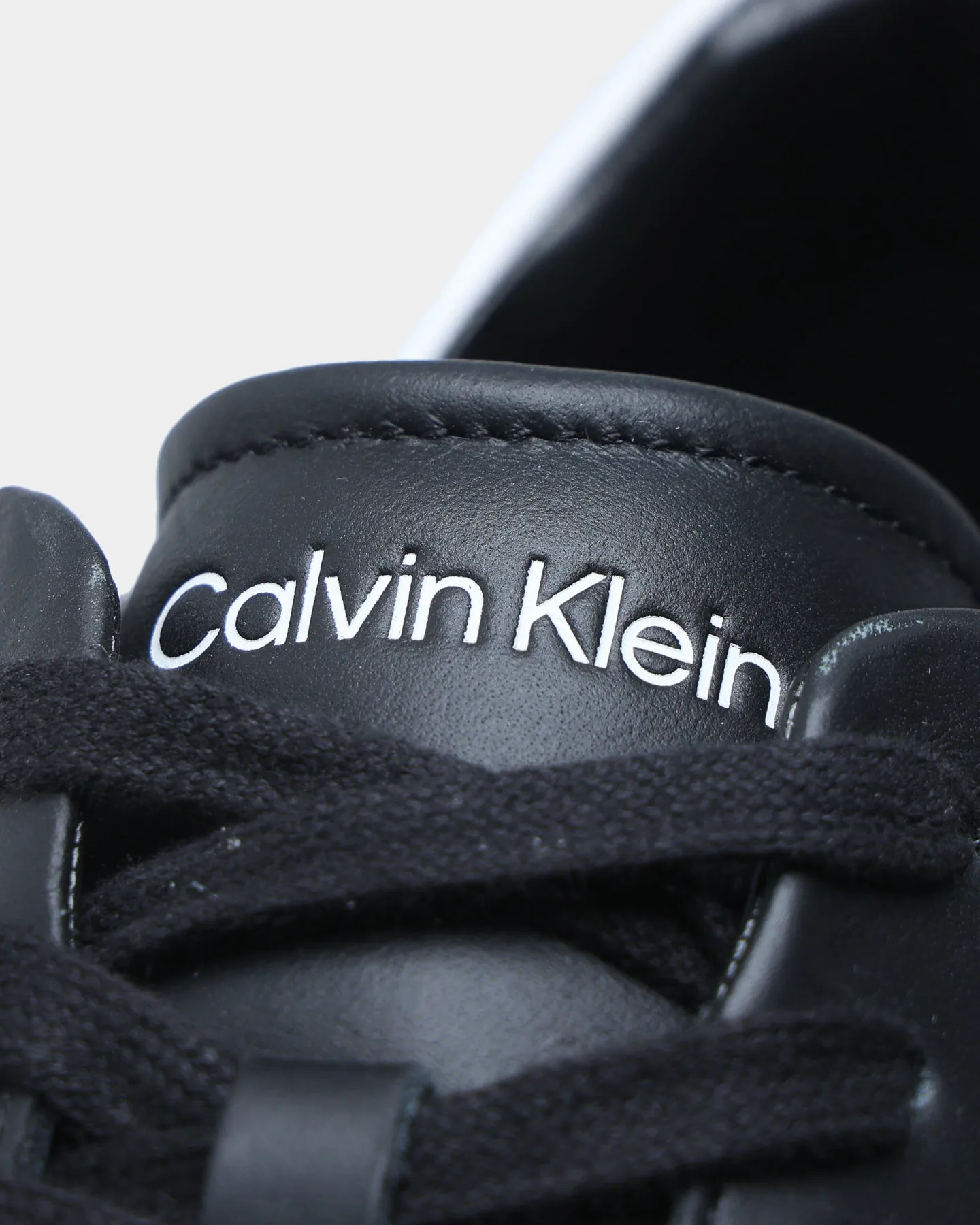 Calvin Klein Low Top Lace Up Black/White