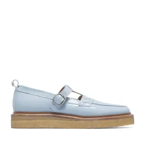 Casdea Blue Patent Loafers