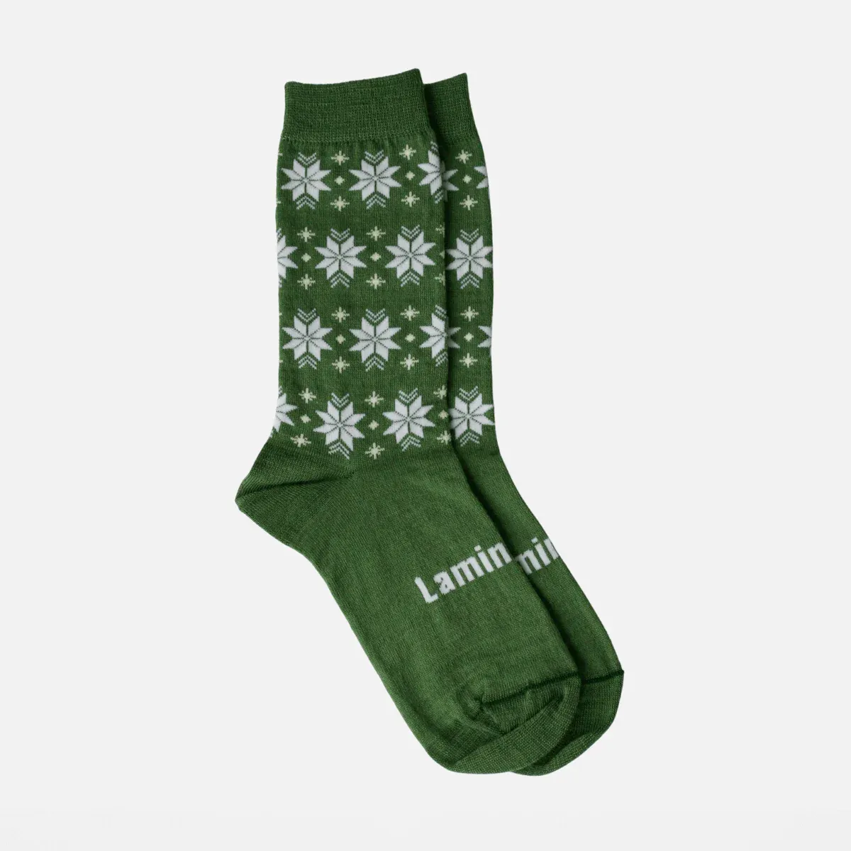 Christmas Mens Crew Socks - Blizzard