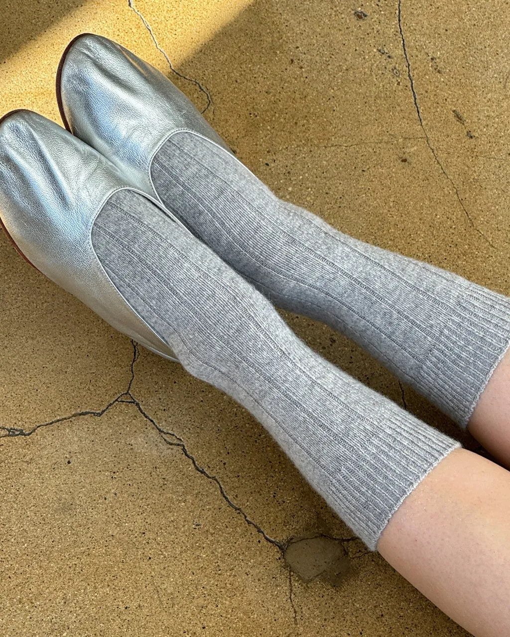 Classic Cashmere Socks - Grey Melange