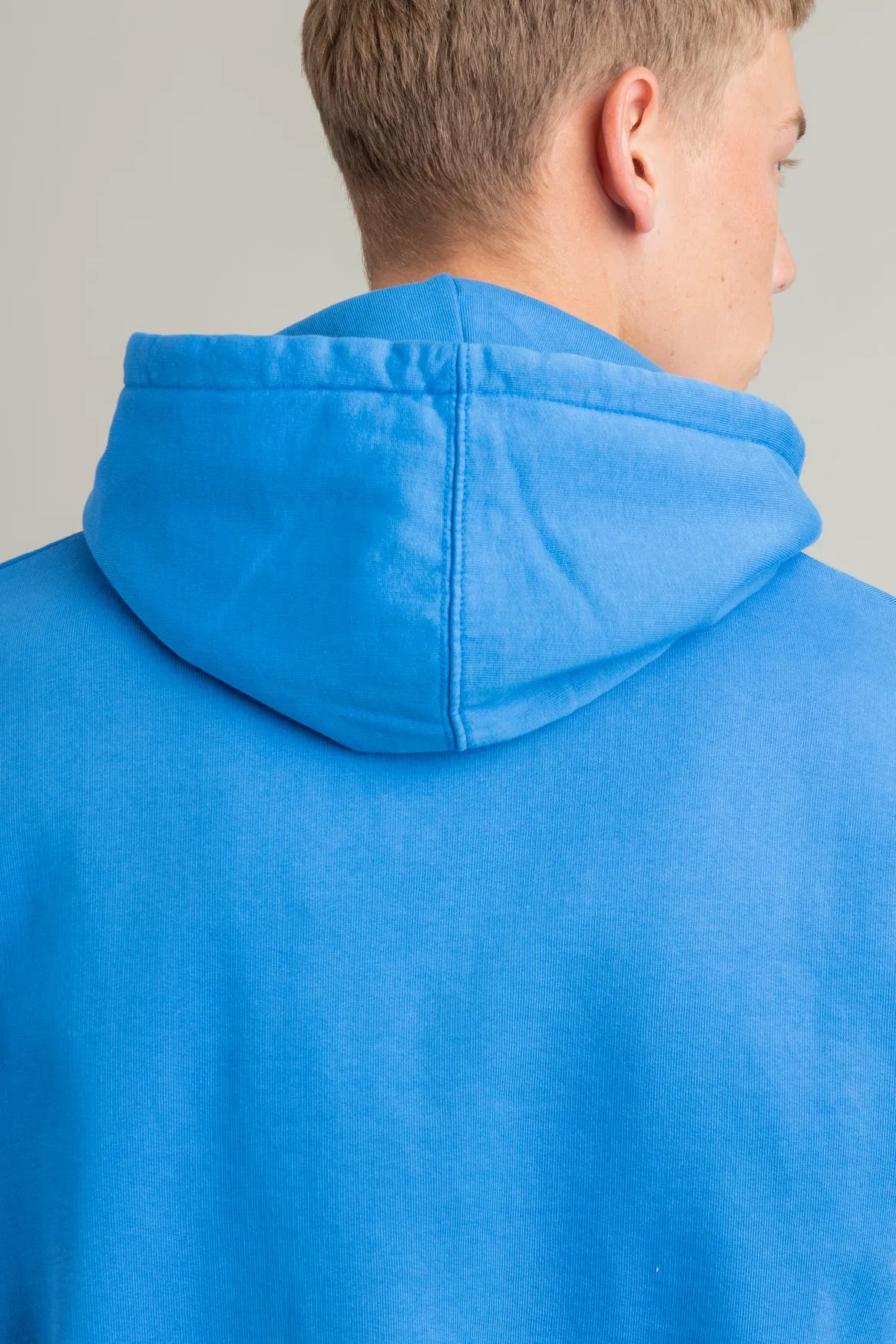 Classic Organic Hood - Pacific Blue