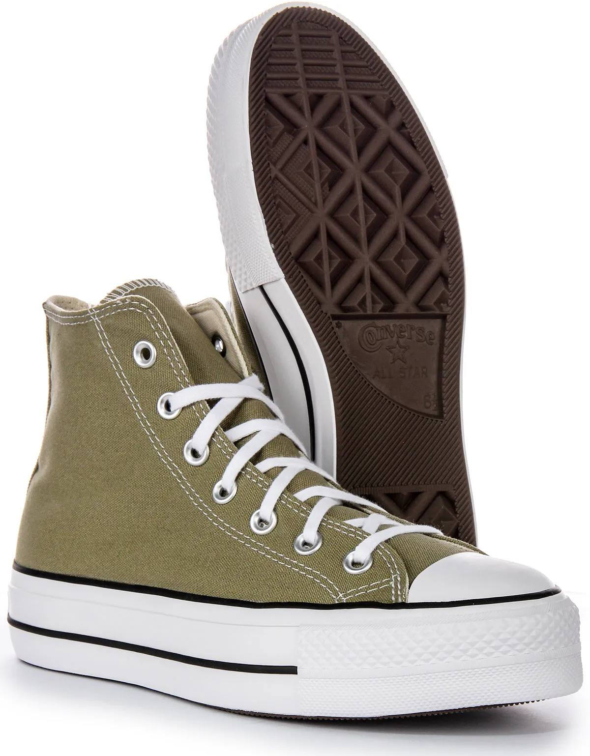 Converse Chuck Taylor All Star A07571C High Top In Olive Green