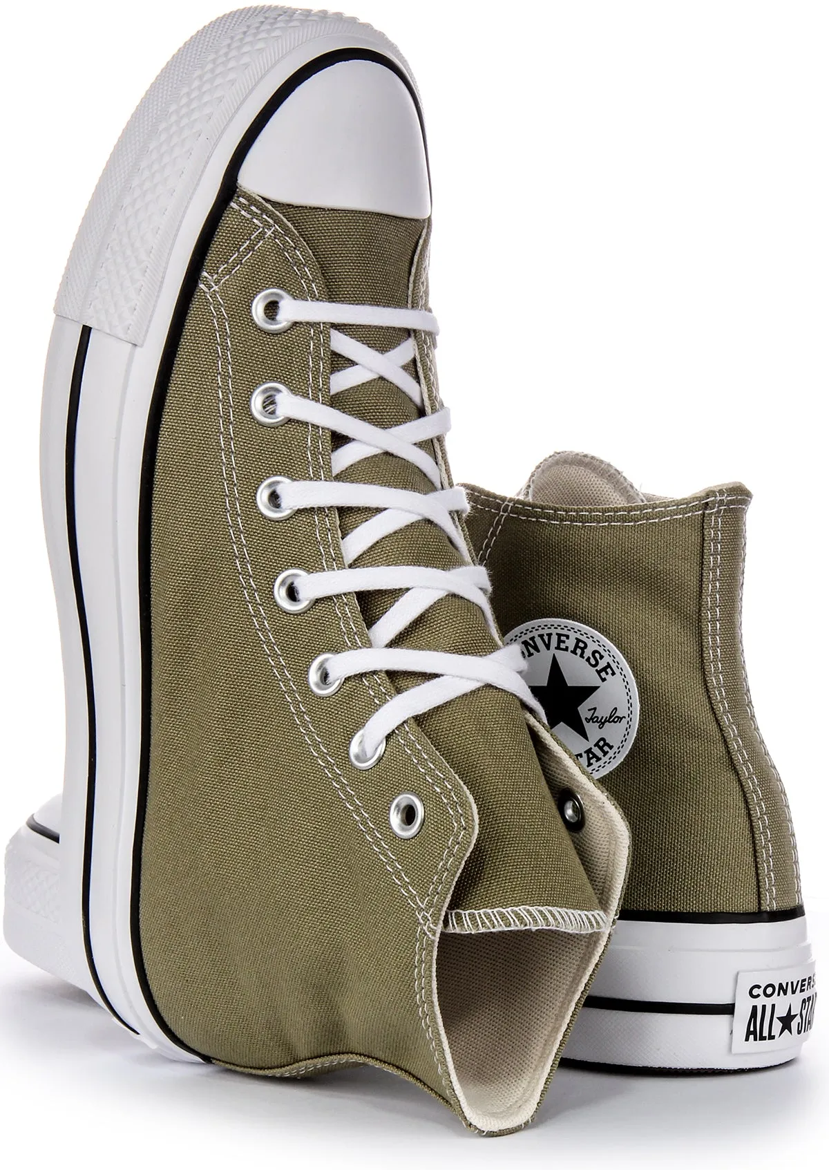 Converse Chuck Taylor All Star A07571C High Top In Olive Green