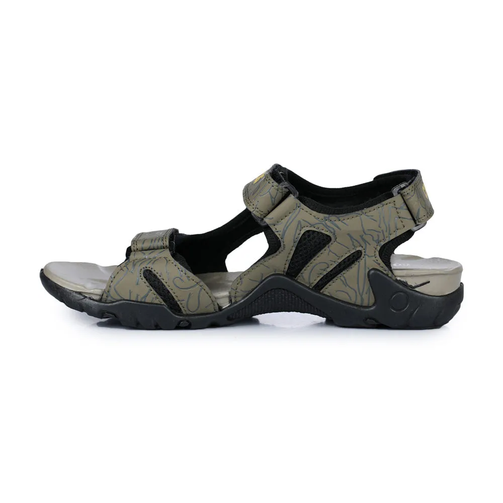 Coolers Sporty (Olive Green) Sandals For Men 8141-05 By Liberty