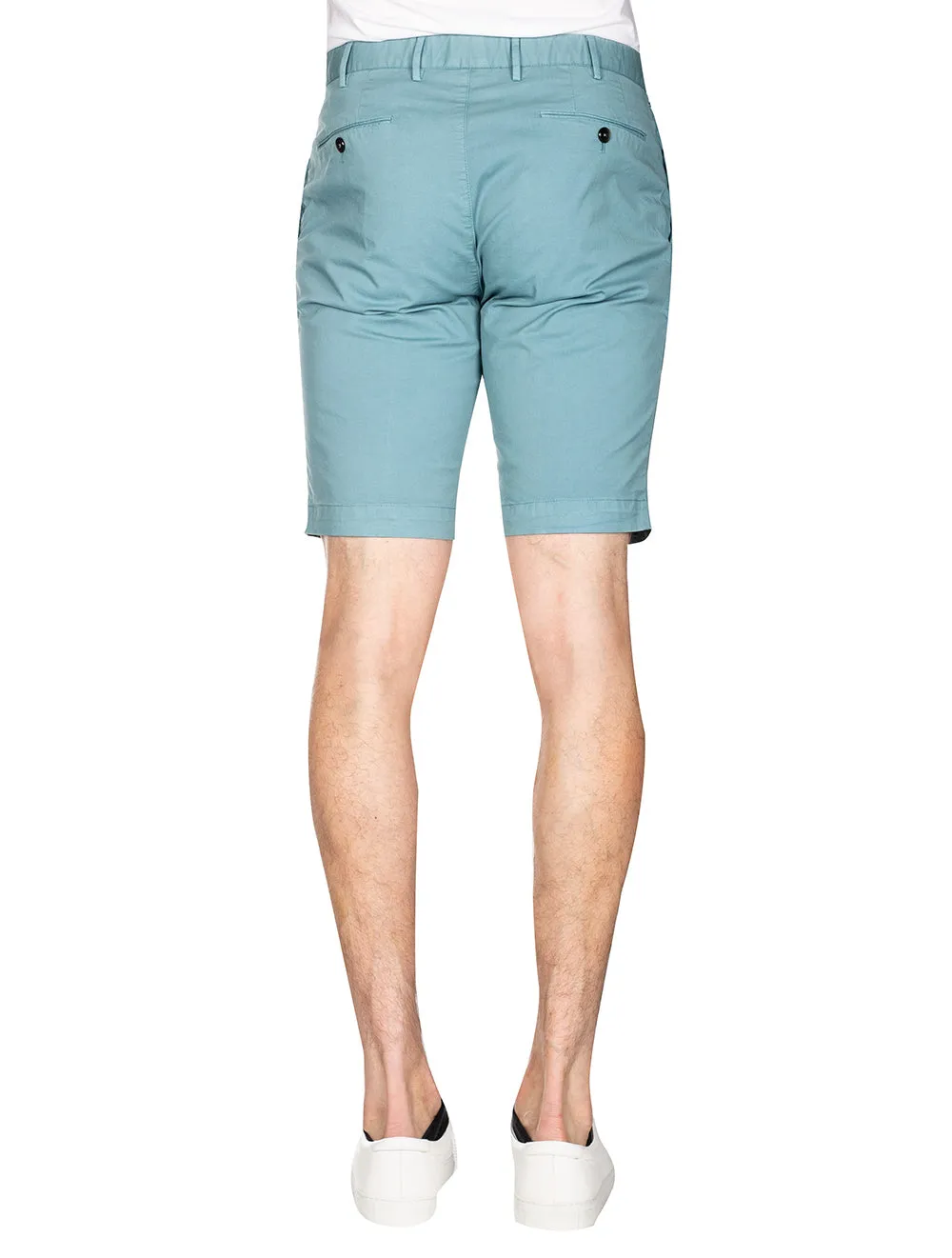 Cotton Shorts Duck Egg Green