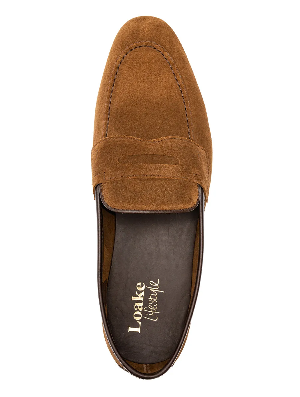 Darwin Suede Loafers Tan