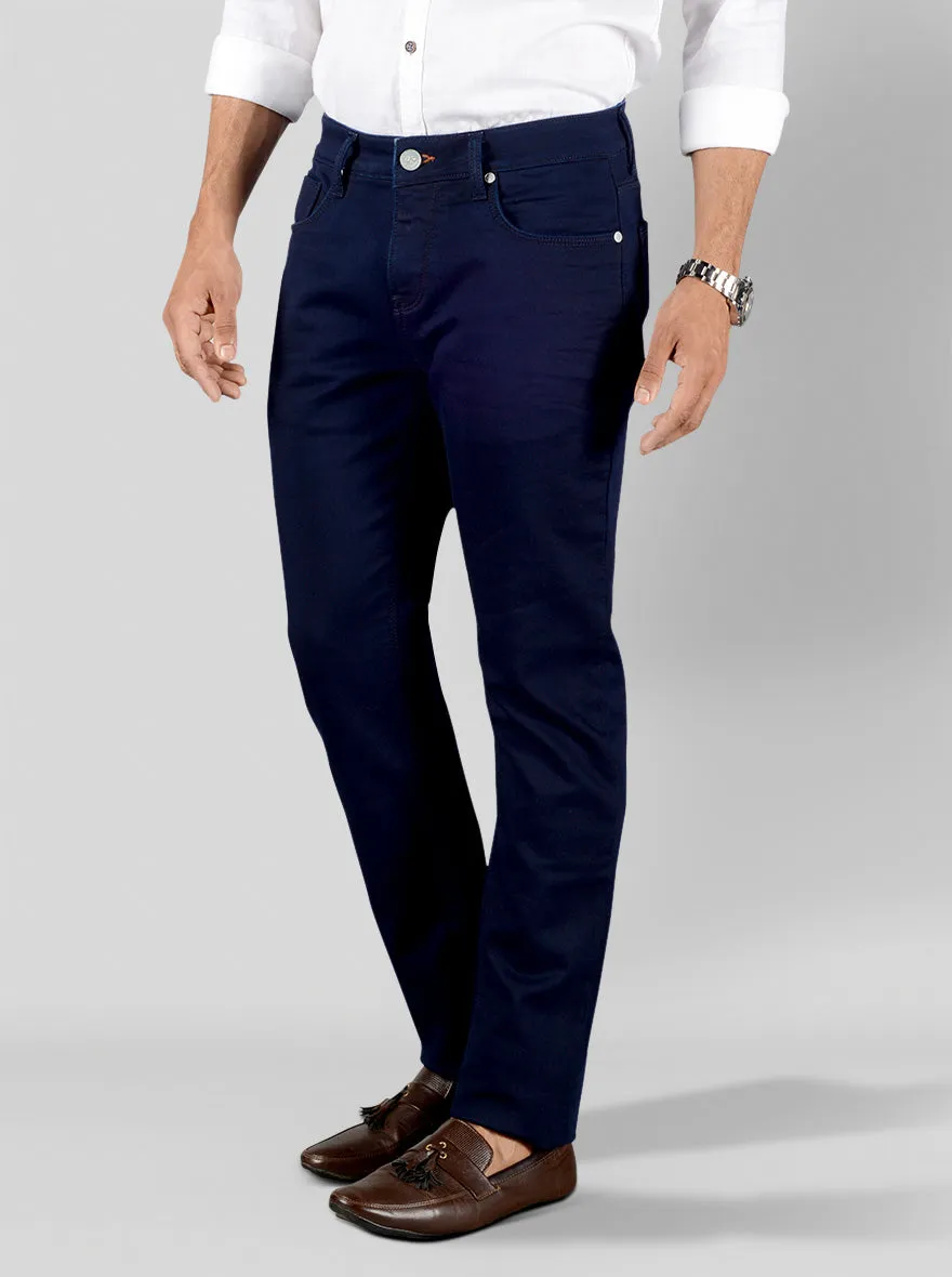 Deep Blue Slim Fit Jeans | JadeBlue