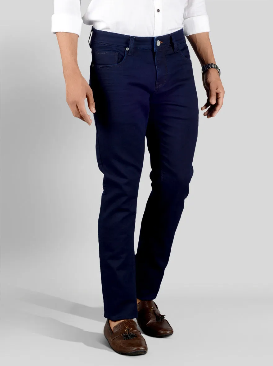 Deep Blue Slim Fit Jeans | JadeBlue