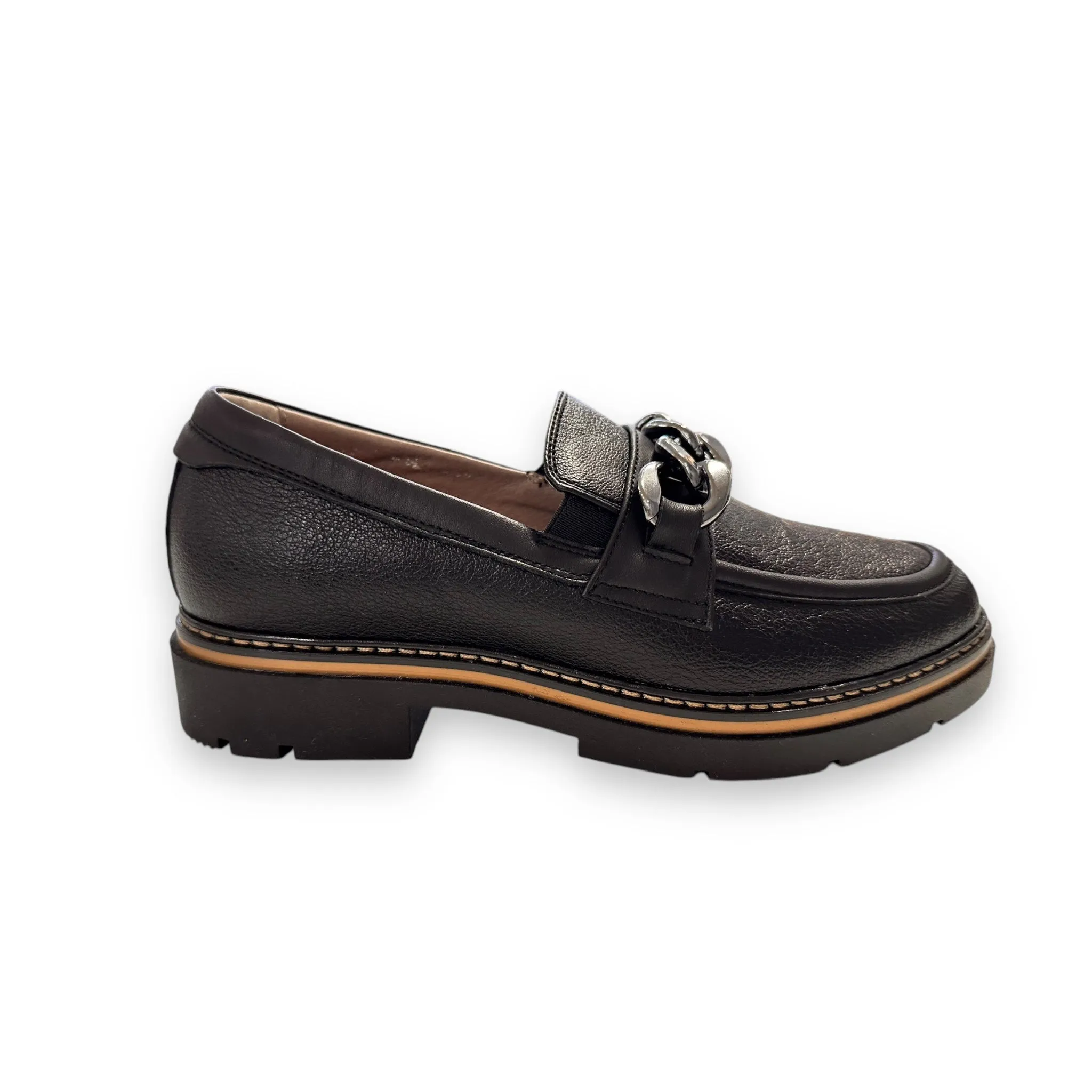 DL Sport Chain Loafer Black