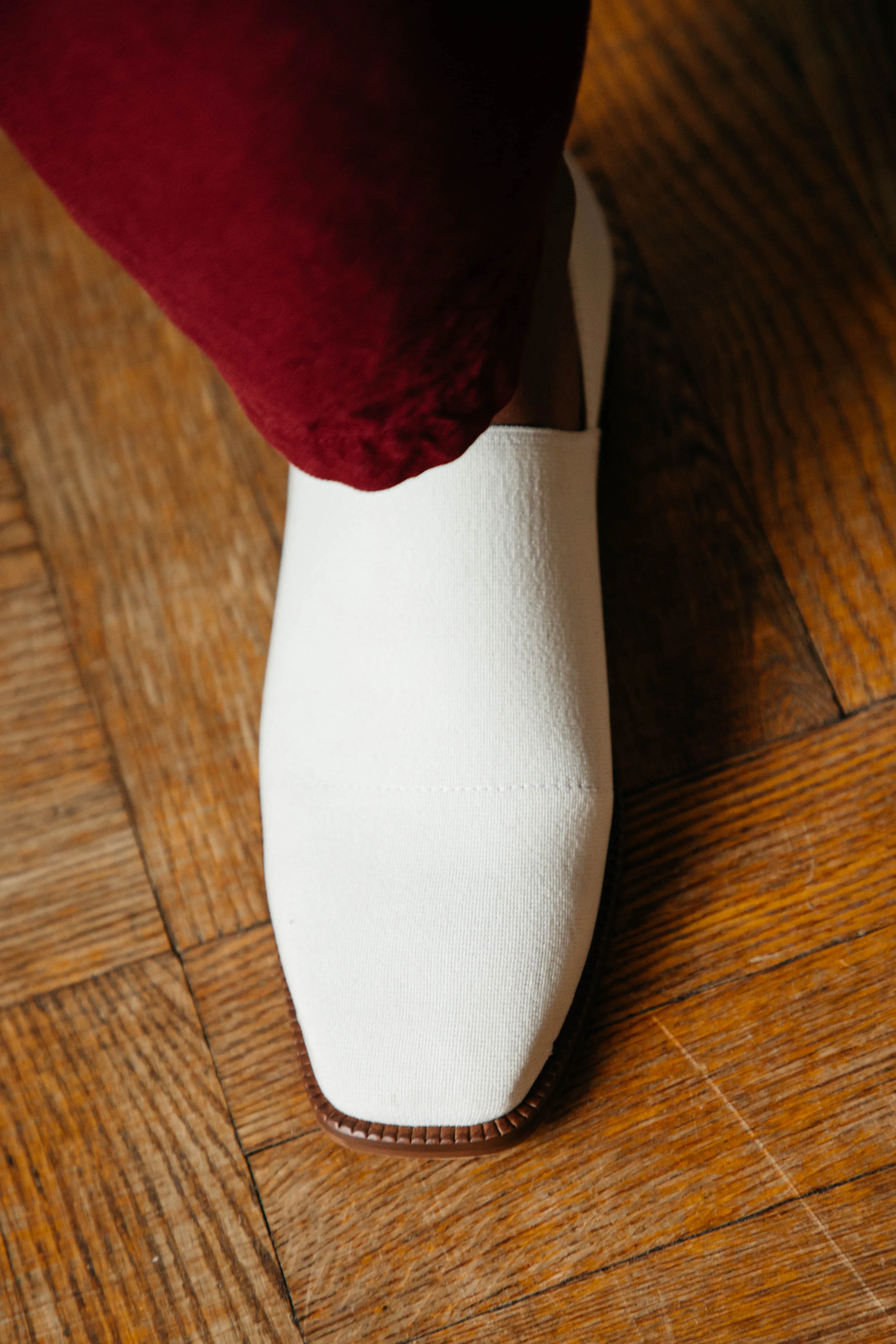 Elastic Marcel Loafer - Cream