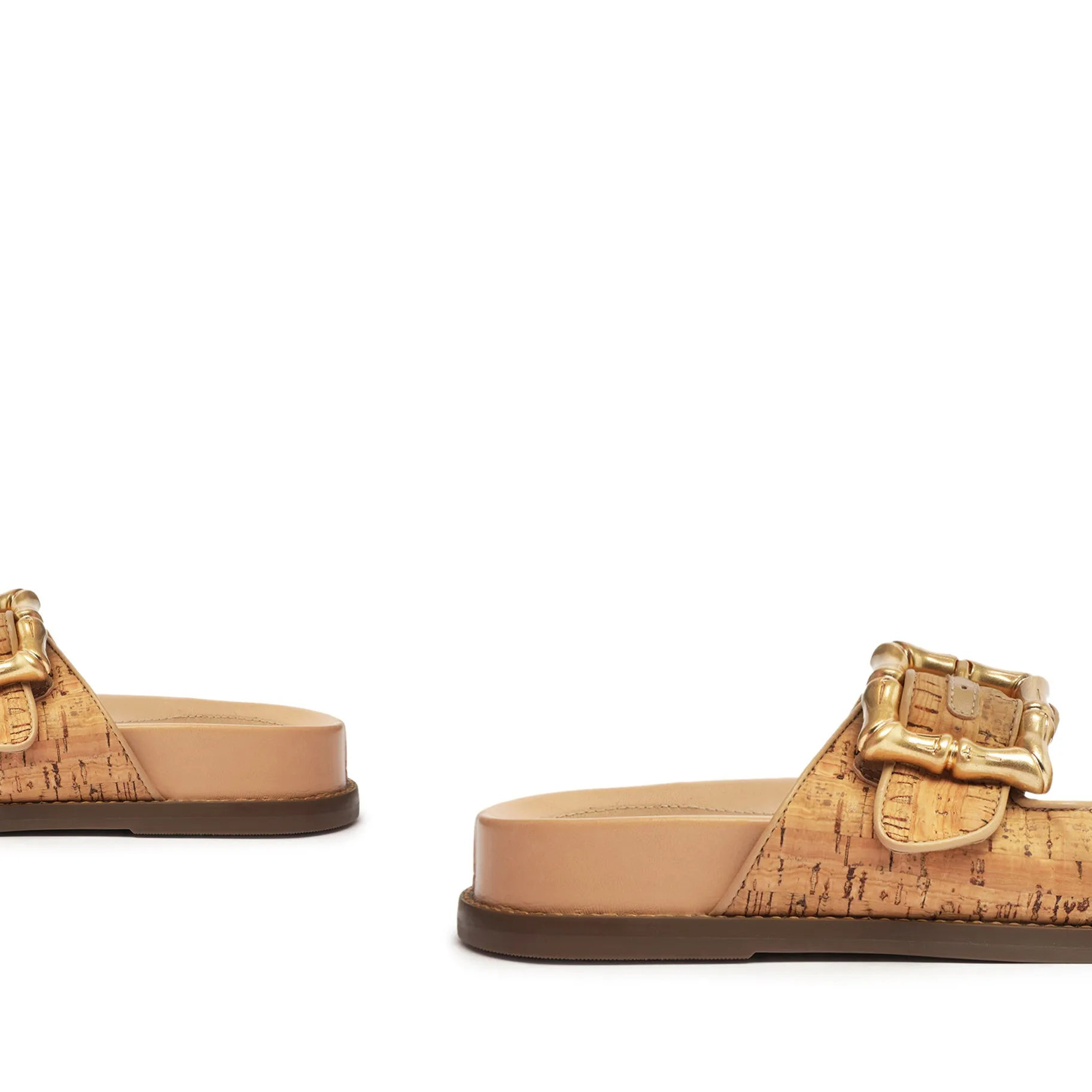 Enola Sporty Cork & Nappa Leather Sandal