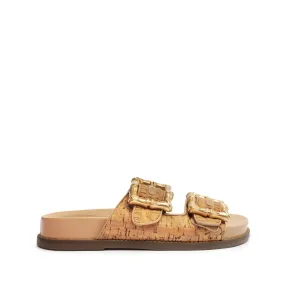 Enola Sporty Cork & Nappa Leather Sandal