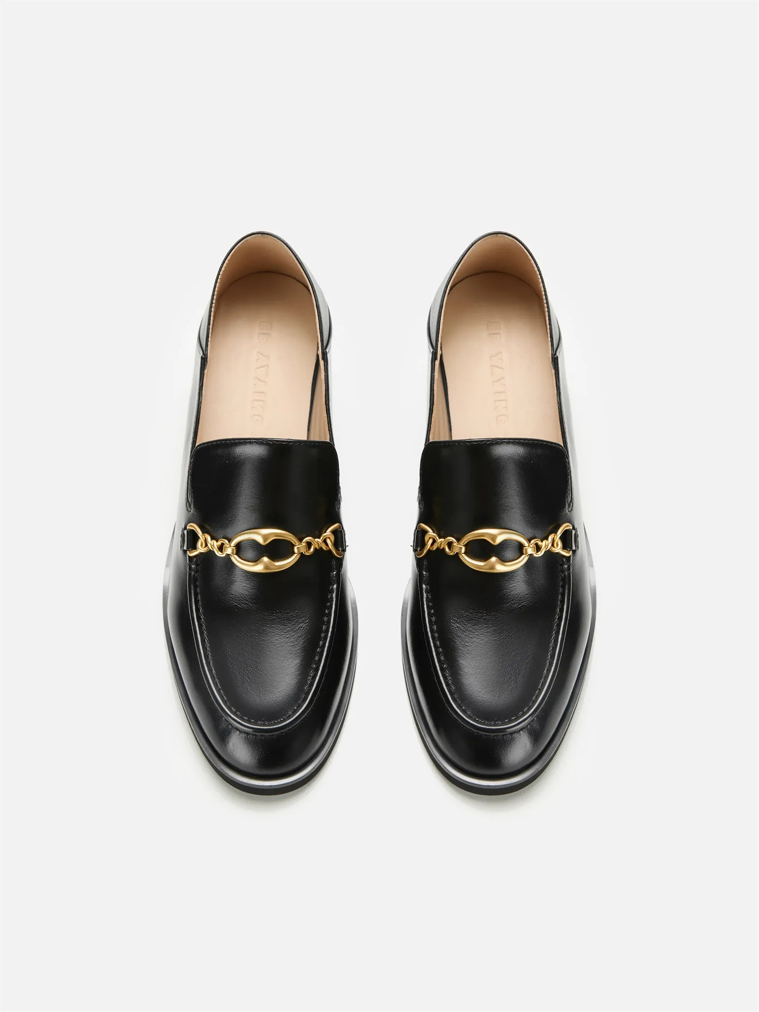 EP YAYING Two-Way British Loafers