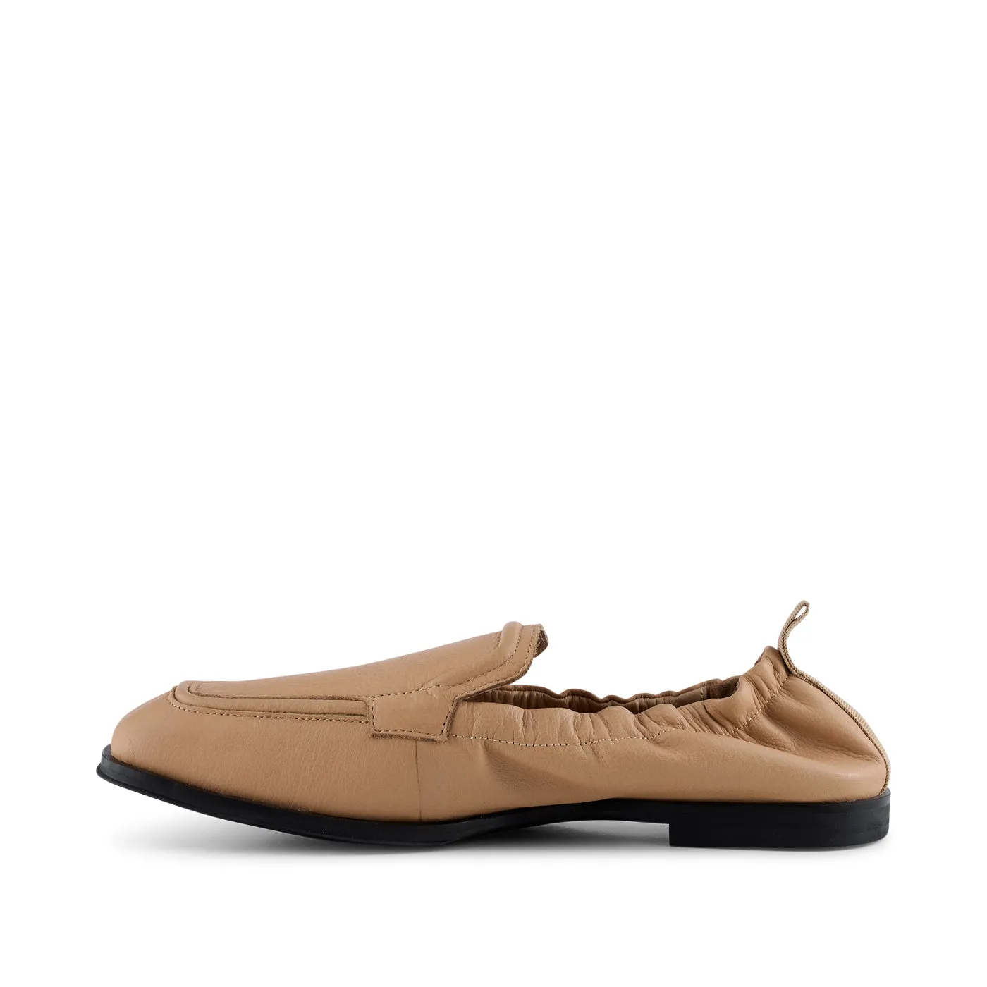 Erika loafer leather - BEIGE GRAIN