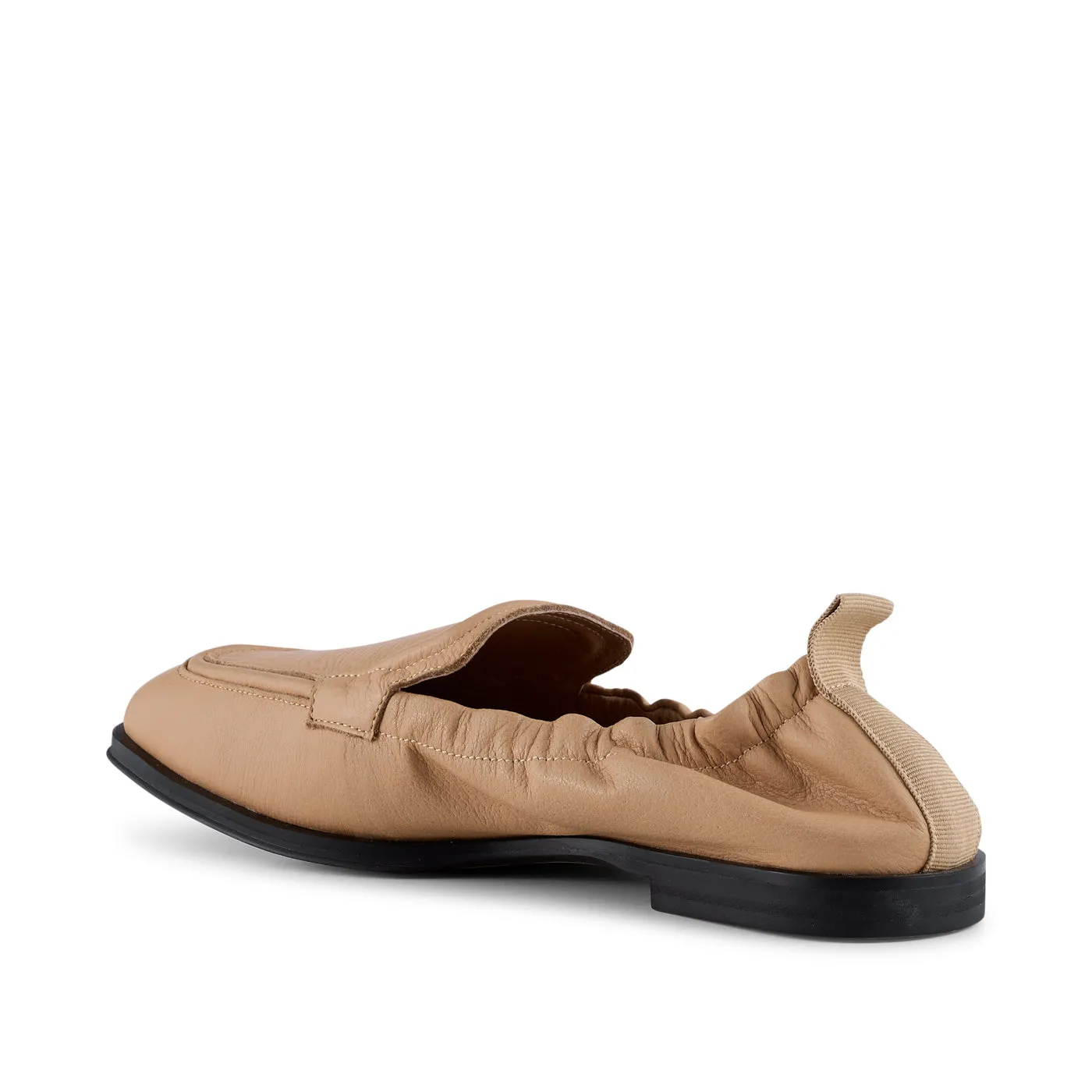 Erika loafer leather - BEIGE GRAIN