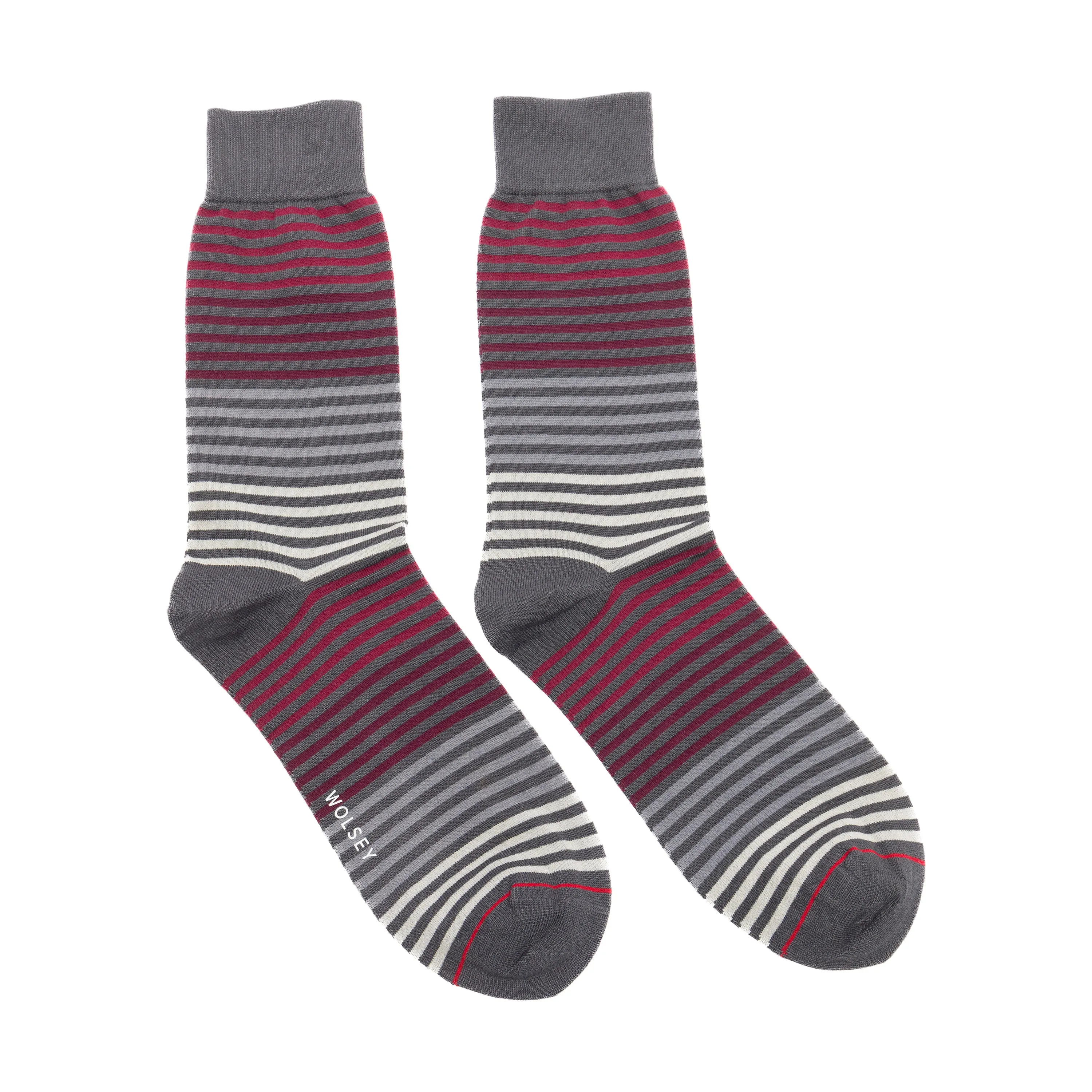 Fine Stripe Bamboo Sock