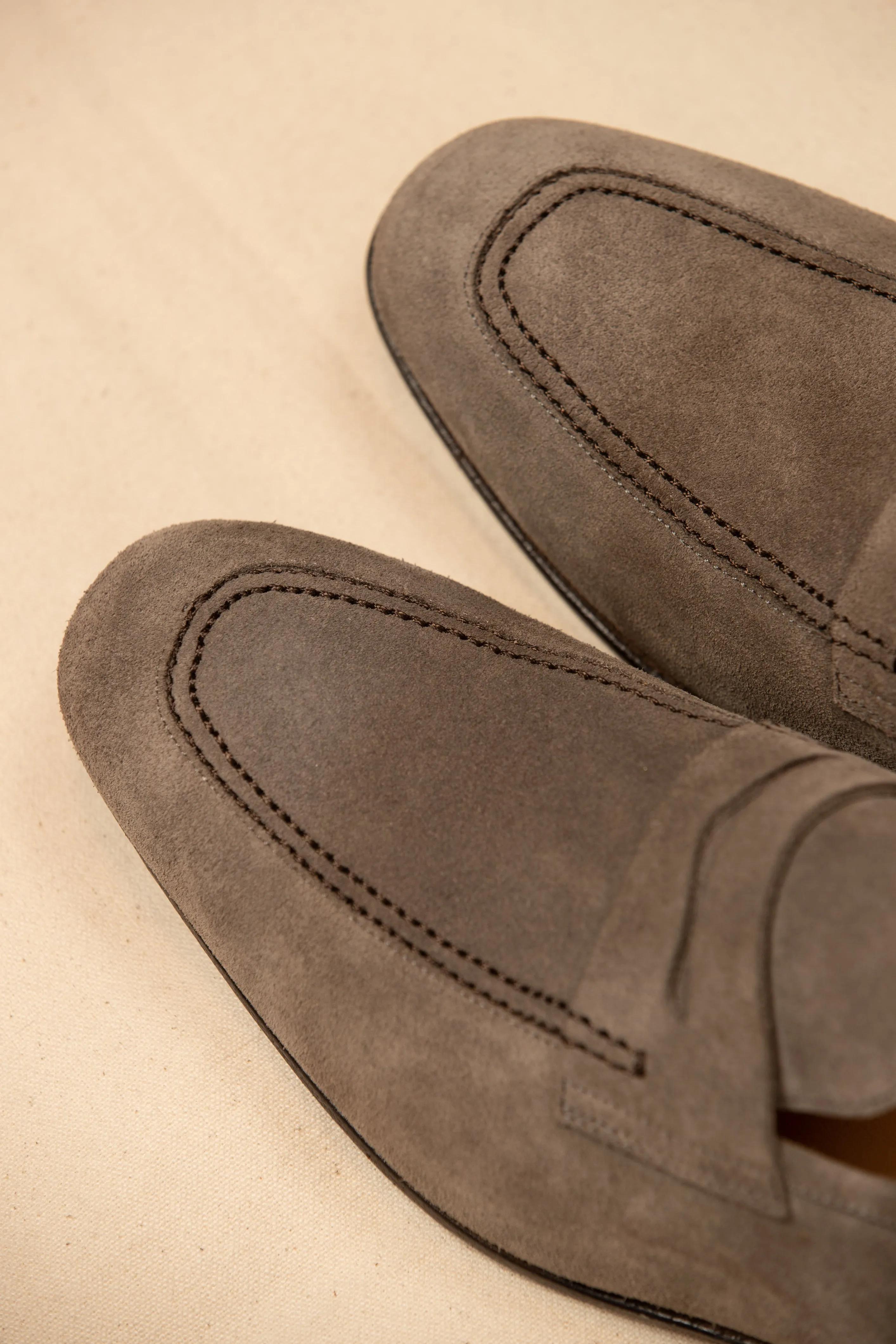 Handcrafted Suede Loafers