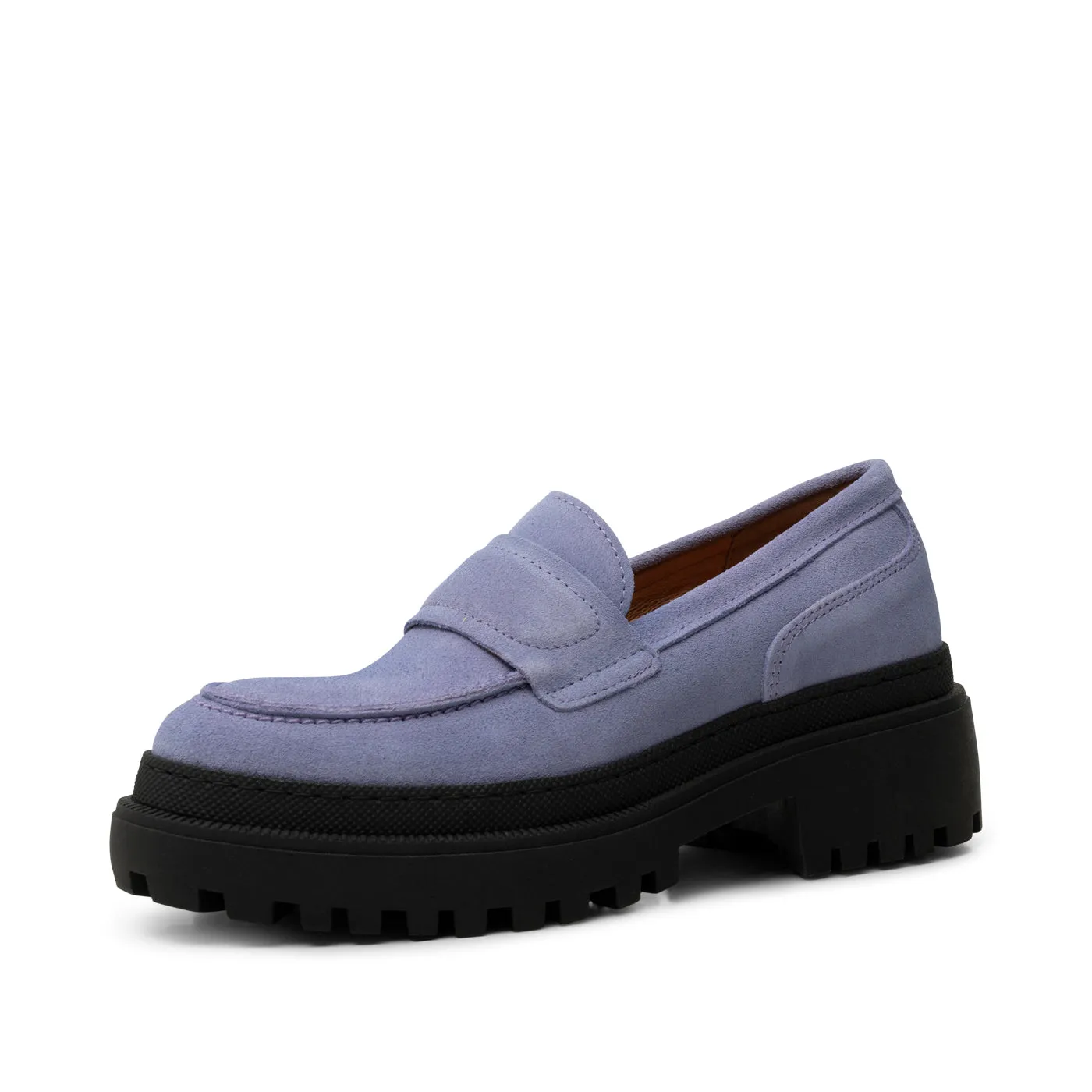 Iona loafer suede - MAUVE