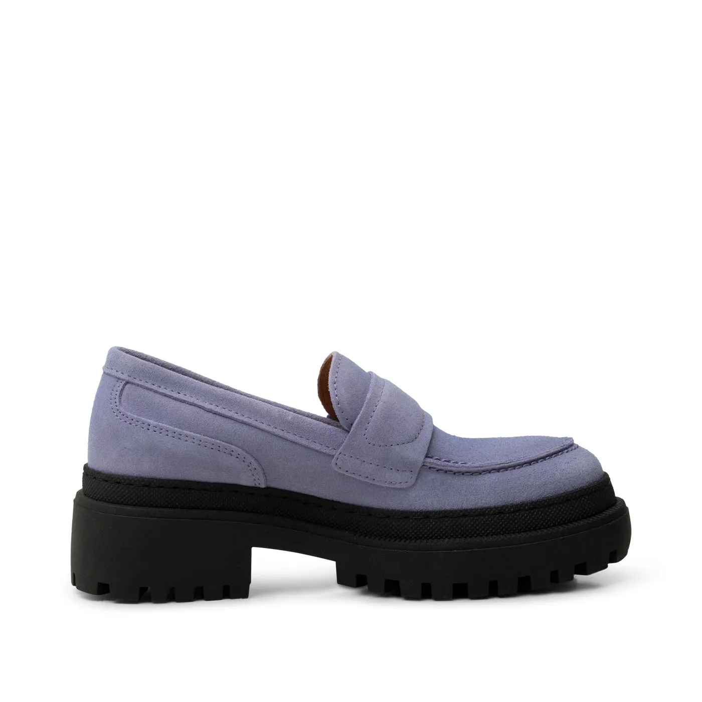 Iona loafer suede - MAUVE