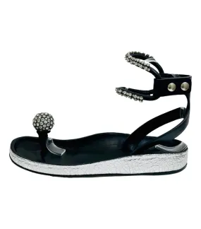 Isabel Marant Crystal Embellished Sandals. Size 37