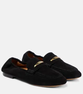 Iseri Isabel Marant suede loafers, black