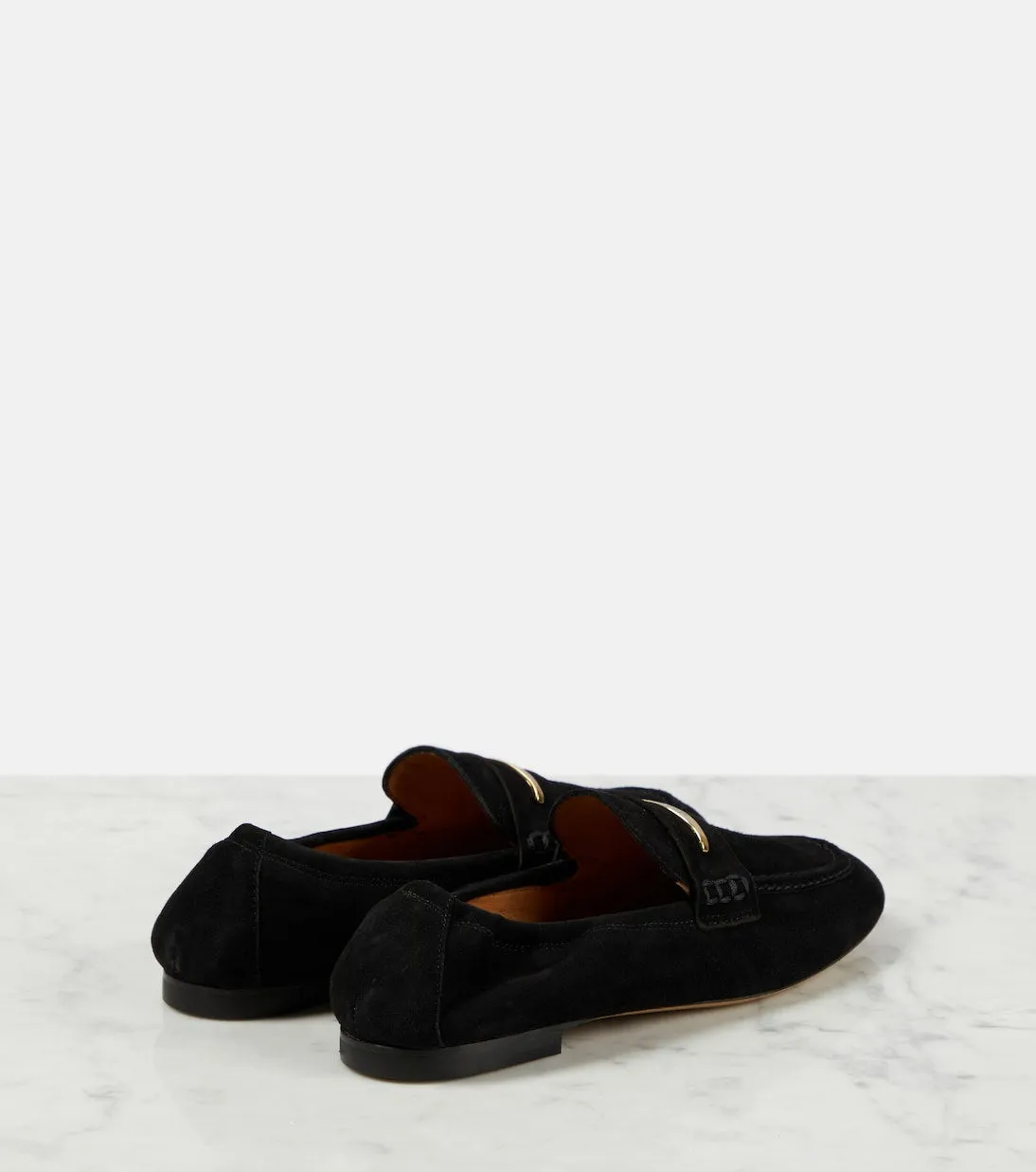 Iseri Isabel Marant suede loafers, black