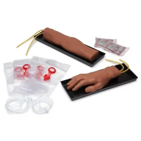 IV Hand and Arm Simulator Set - Dark Skin