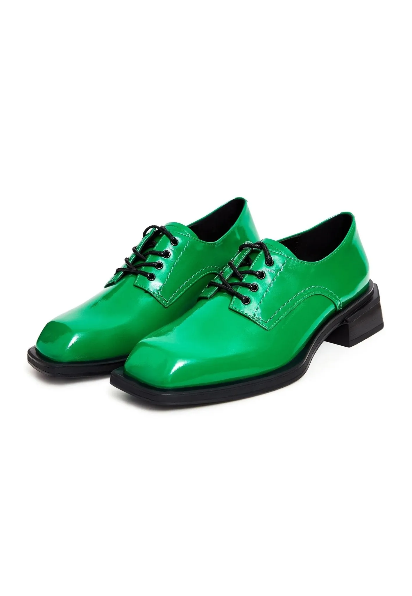 Lace-ups Loafers - Green