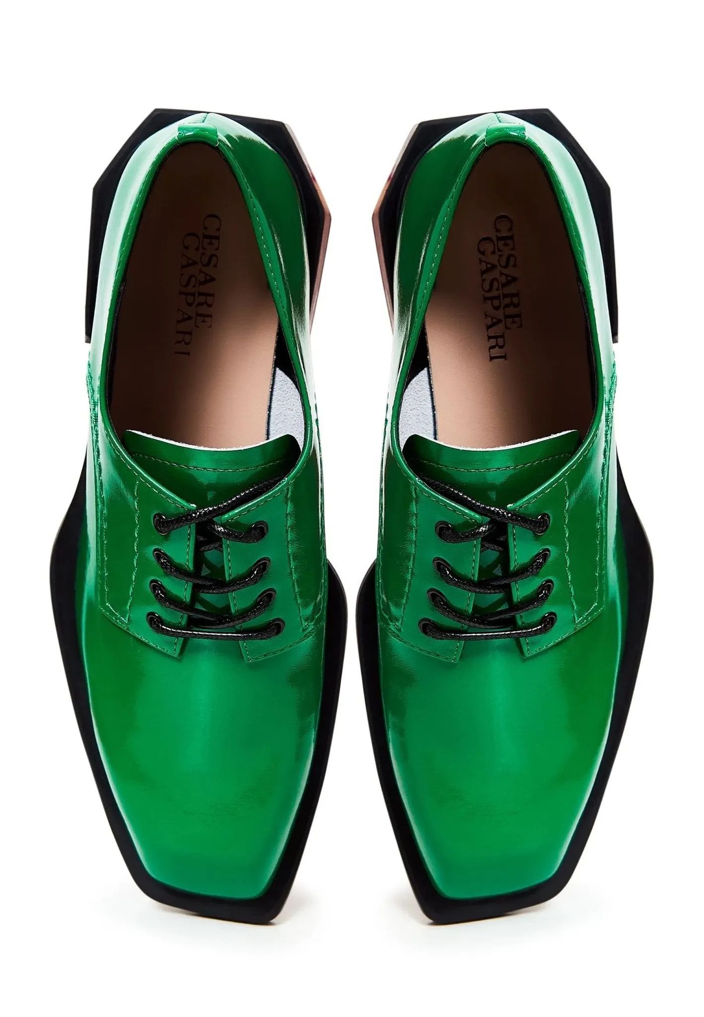 Lace-ups Loafers - Green