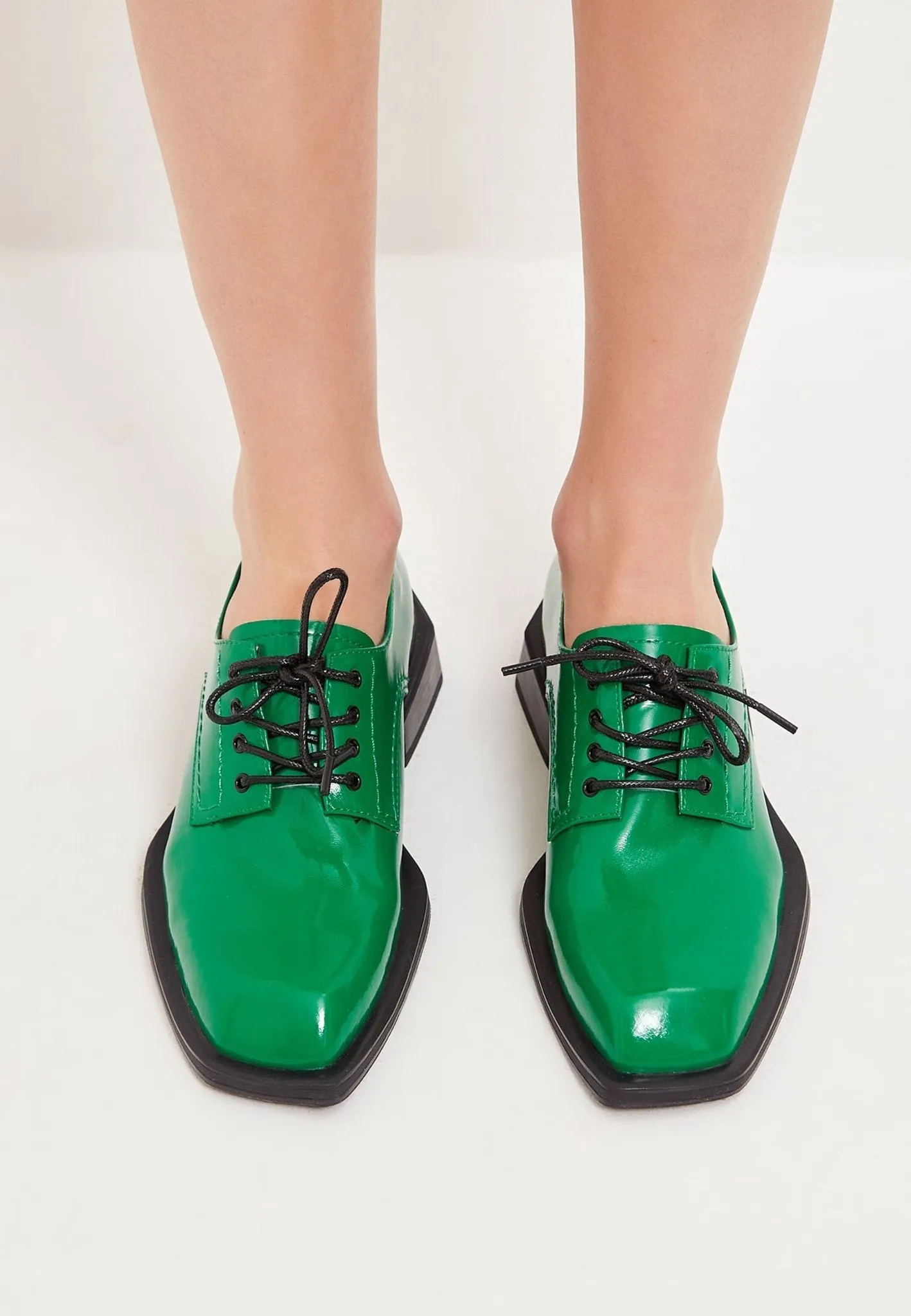 Lace-ups Loafers - Green