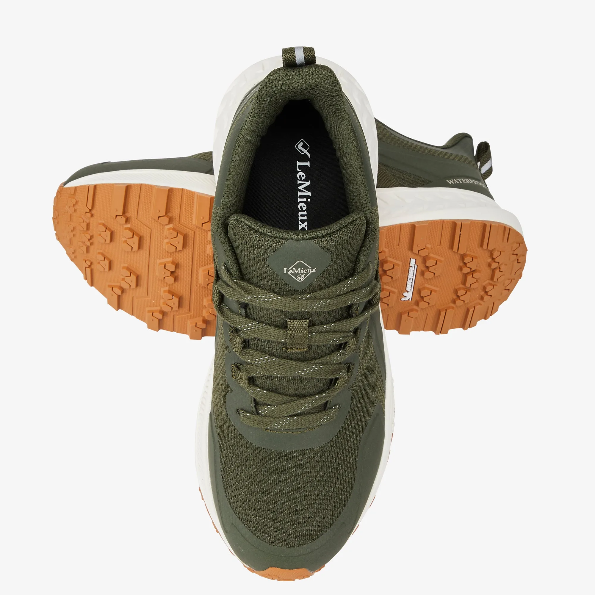 Lemieux Trax Waterproof Trainer - Khaki