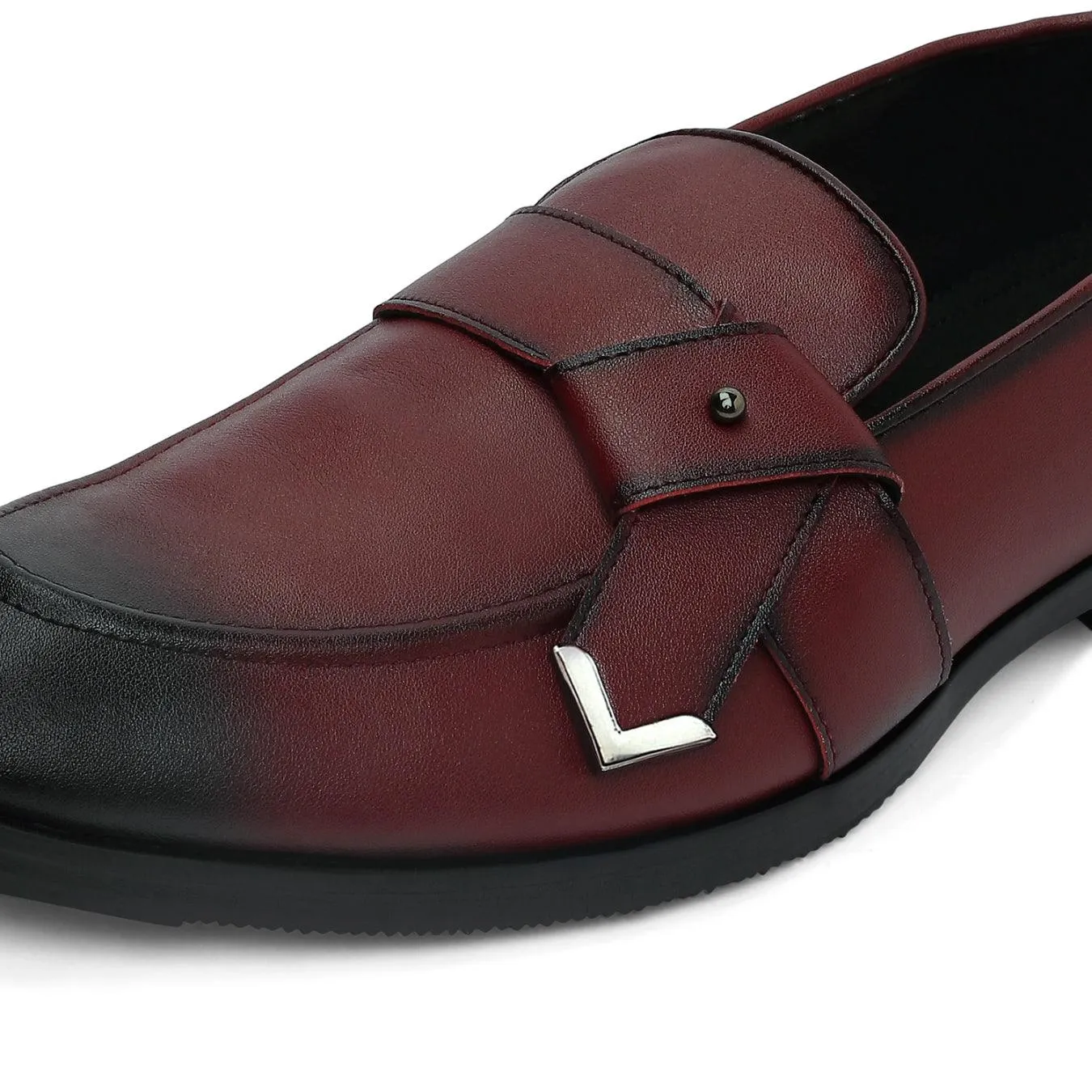 Lumberg - Maroon Side Latch Slip On