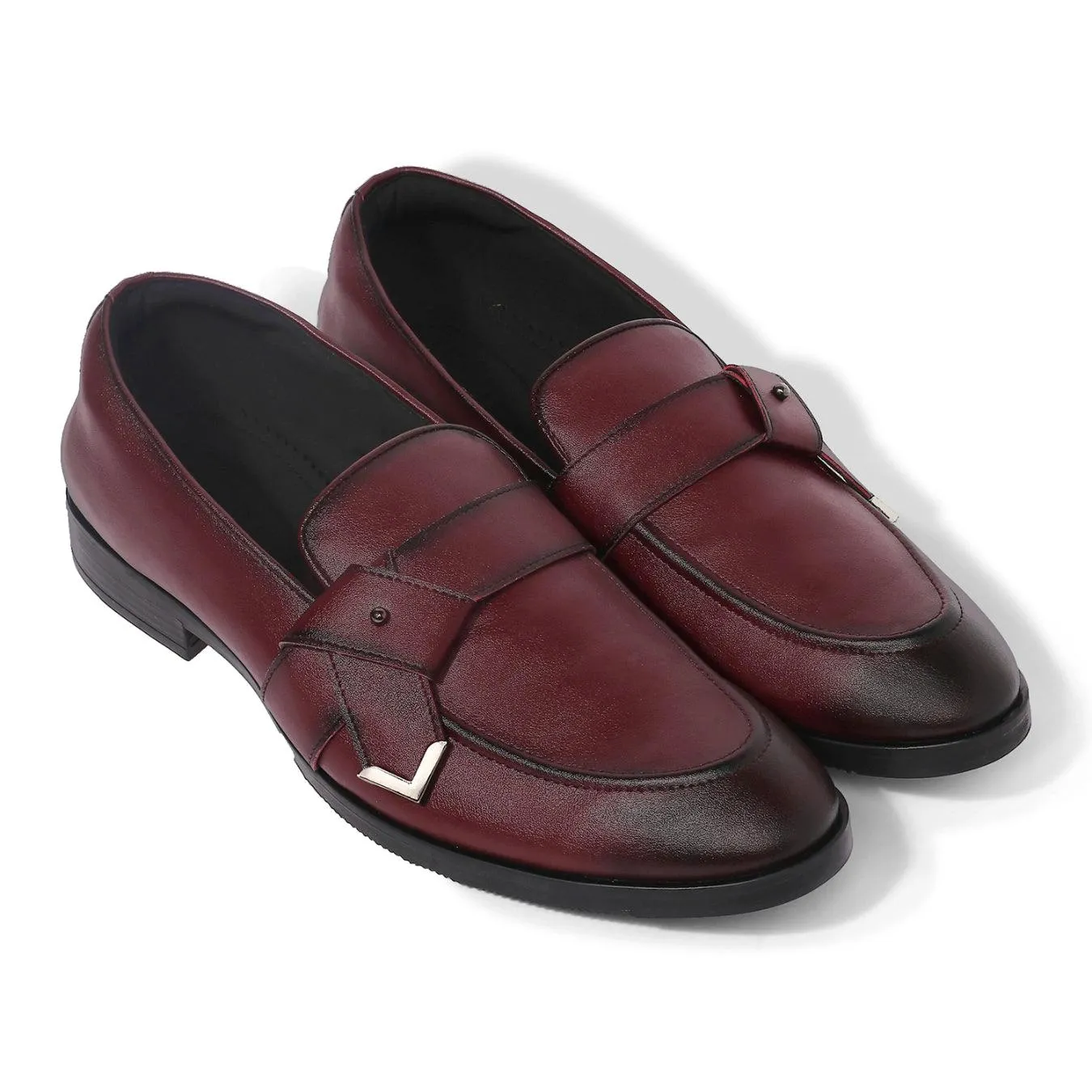 Lumberg - Maroon Side Latch Slip On